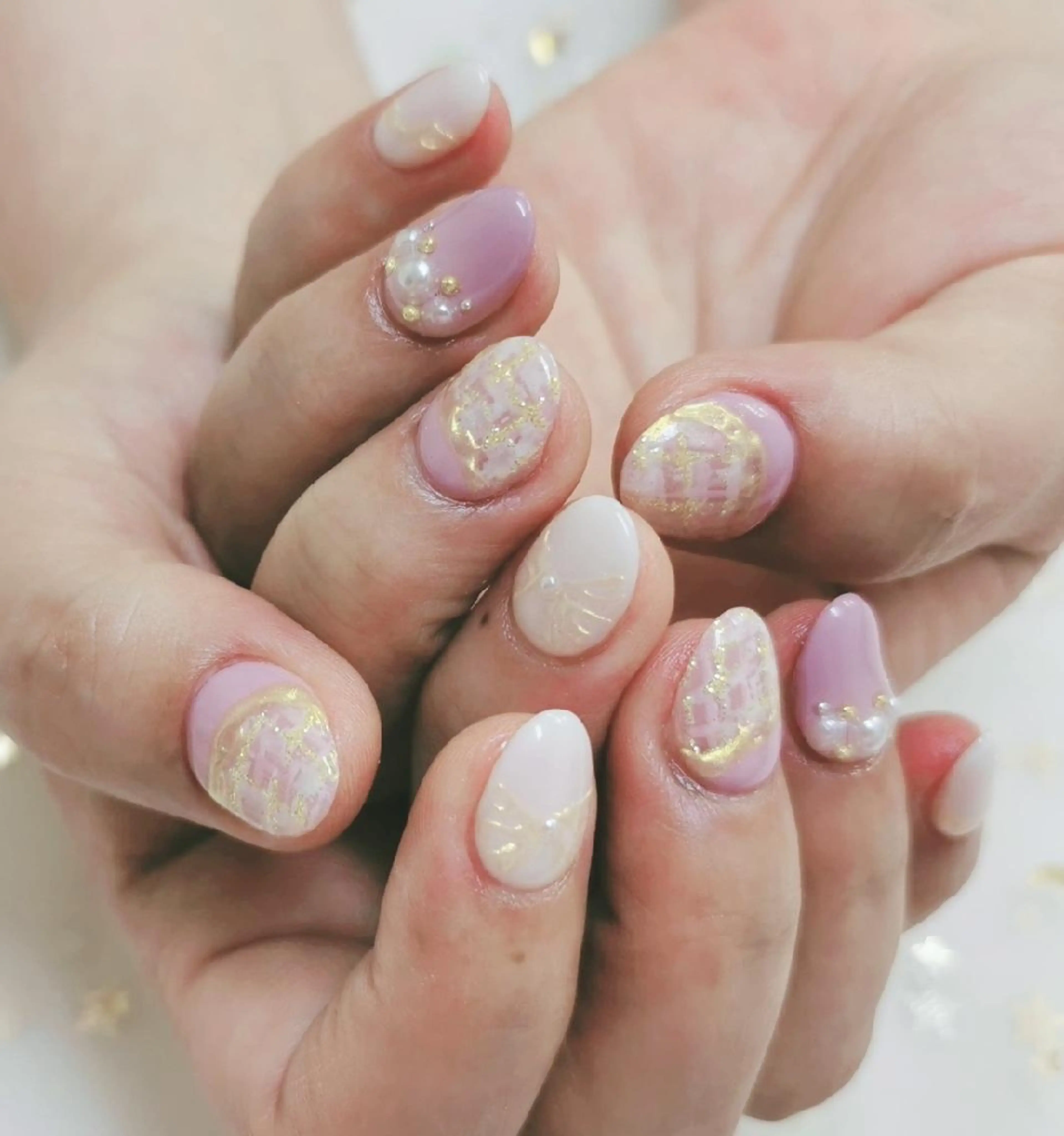 ネイル ハンドネイル 上福岡 らんらんのネイルデザイン