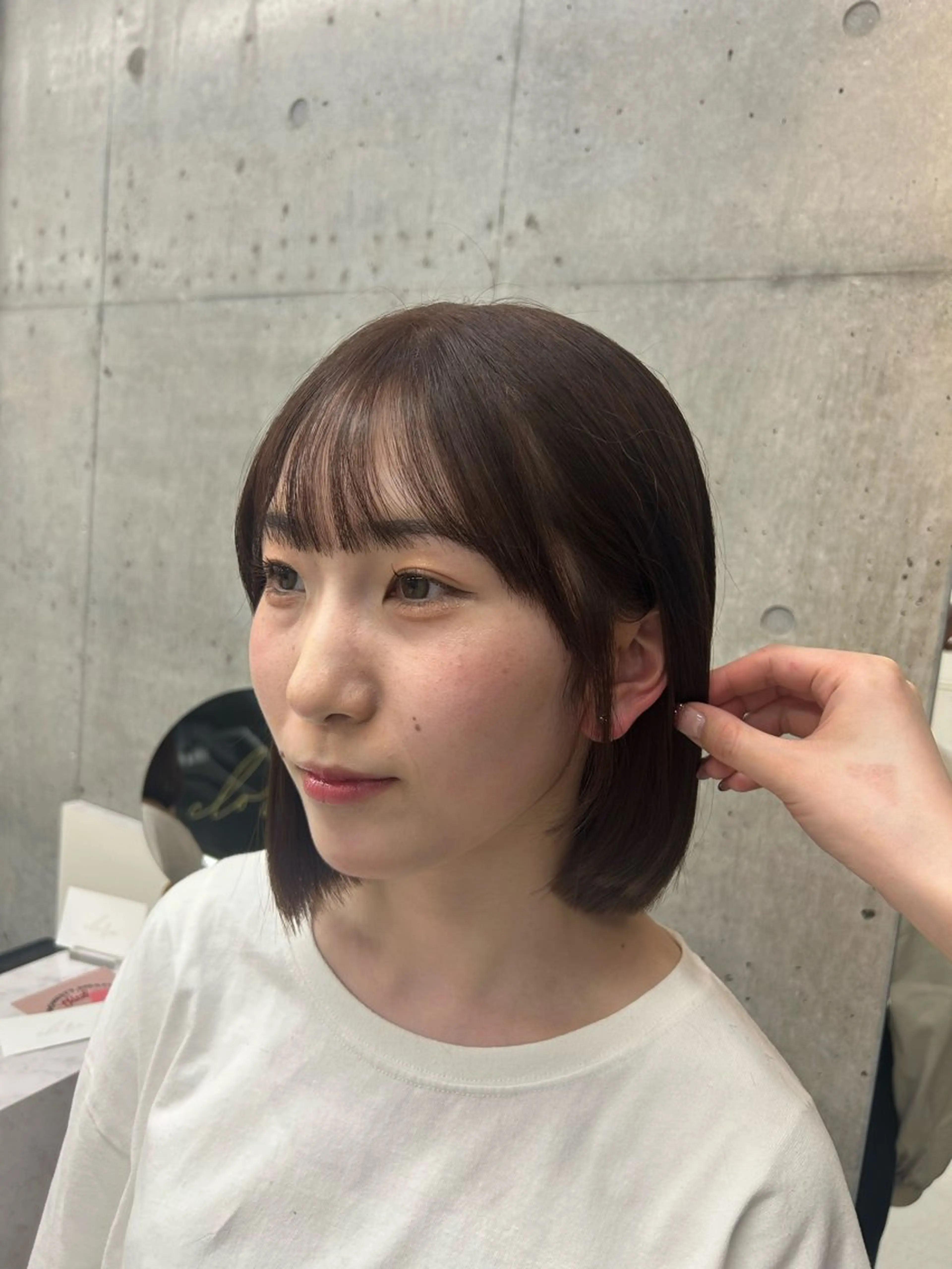 ショート ボブ トリートメント LOE Yuuka/42🩵のヘアスタイル