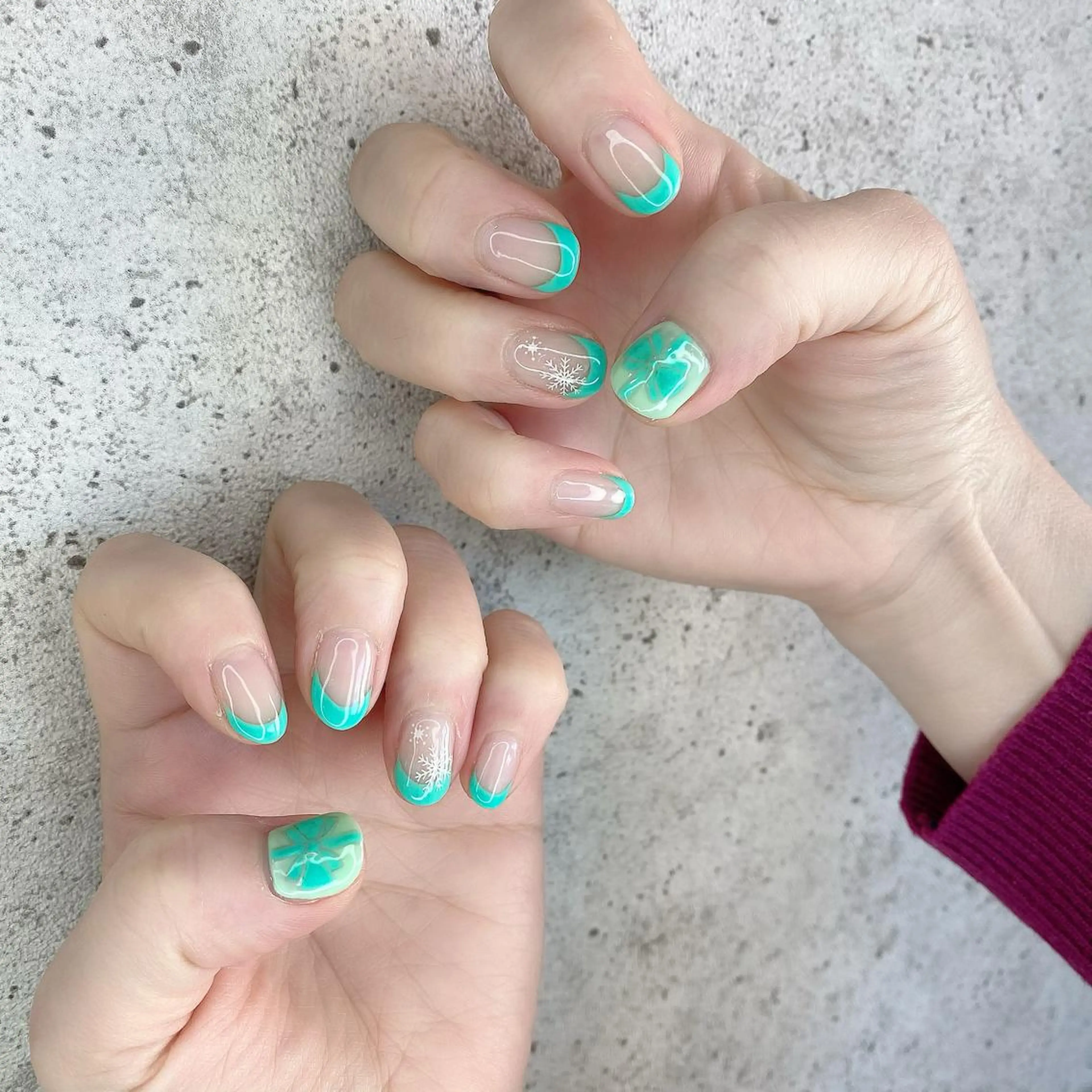 ショート カラー パーマ ヘアアレンジ メンズ キッズ ネイル マツエク・マツパ ジェルネイル パラジェル Salon Ｋのネイルデザイン