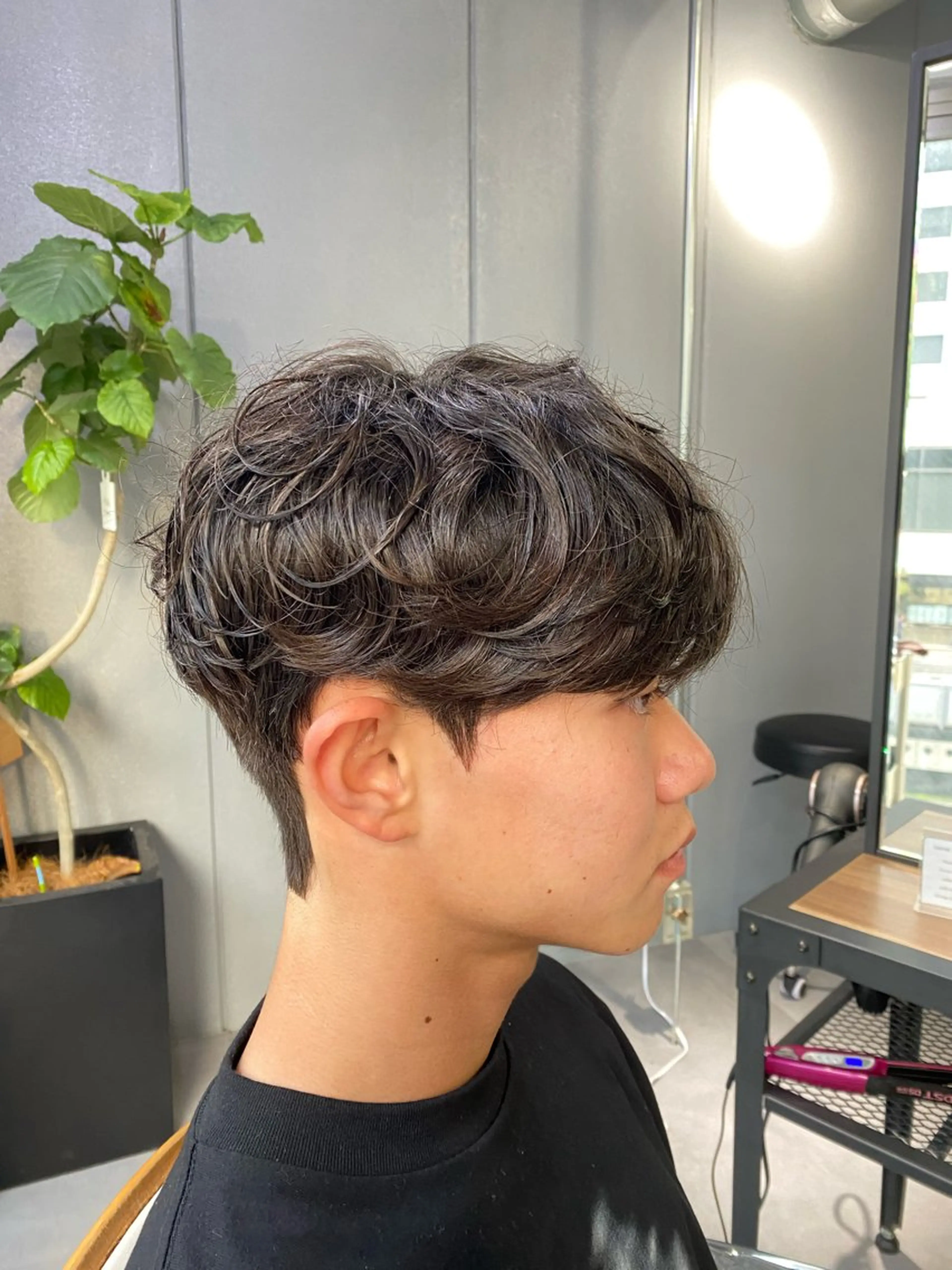 パーマ メンズ カット パーマ 和 /韓国メンズスタイルのヘアスタイル