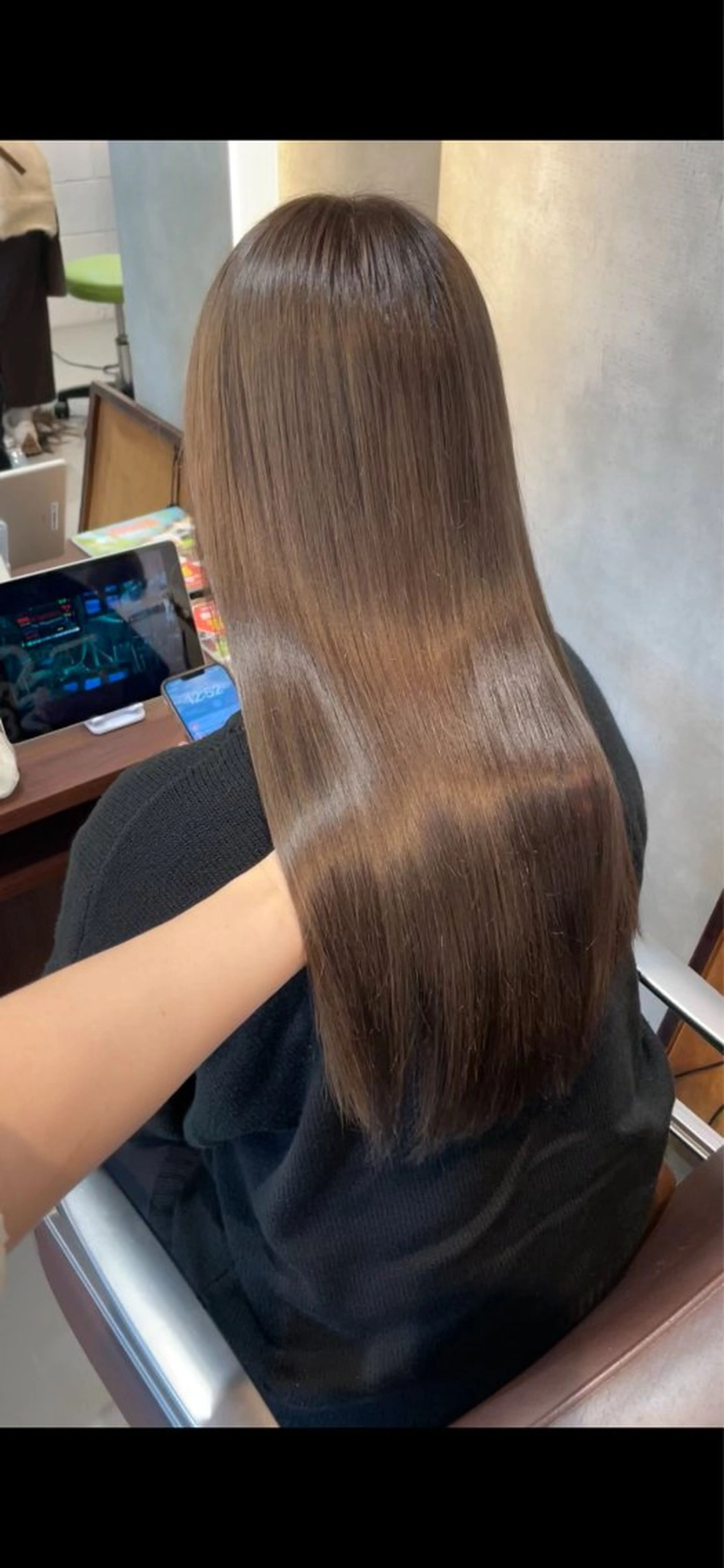 ロング chic 渡辺 桃羽のヘアスタイル