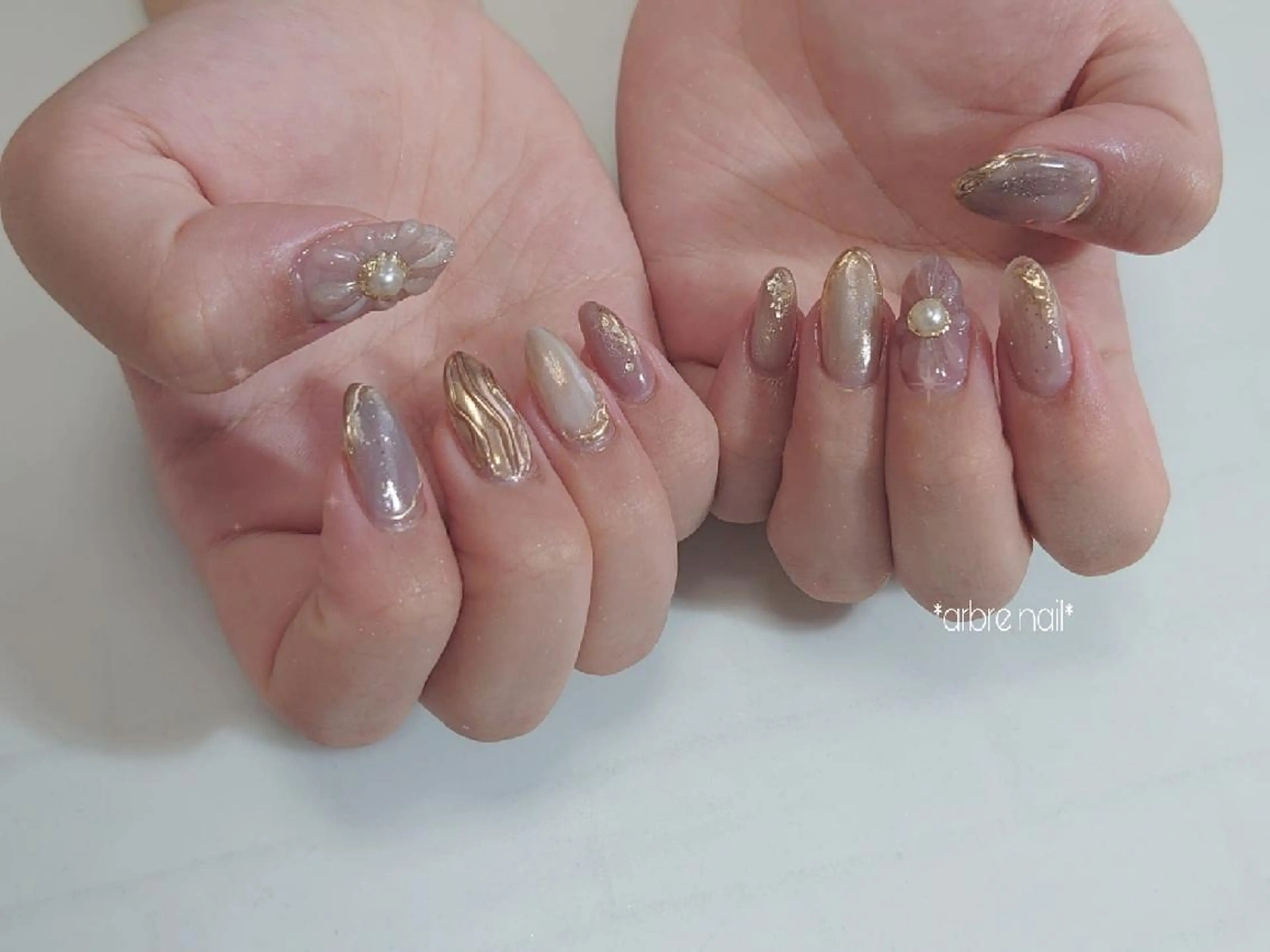 ネイル ✯.。 arbre  nail 。✯.のネイルデザイン