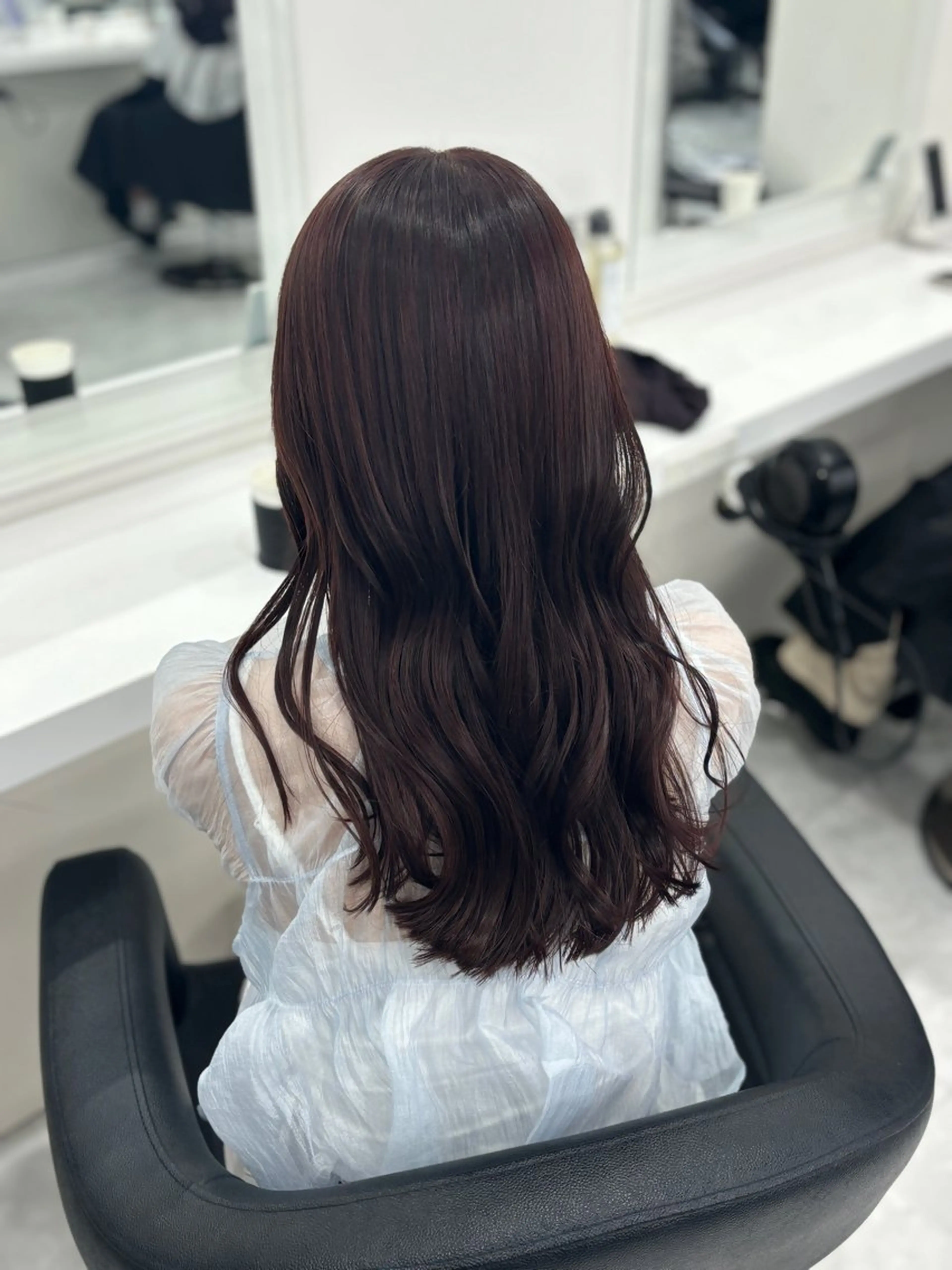 カラー 髪質改善 ヘアカラー トリートメント 🎀ツヤ髪✖︎ 暖色🎀RYUKAのヘアスタイル