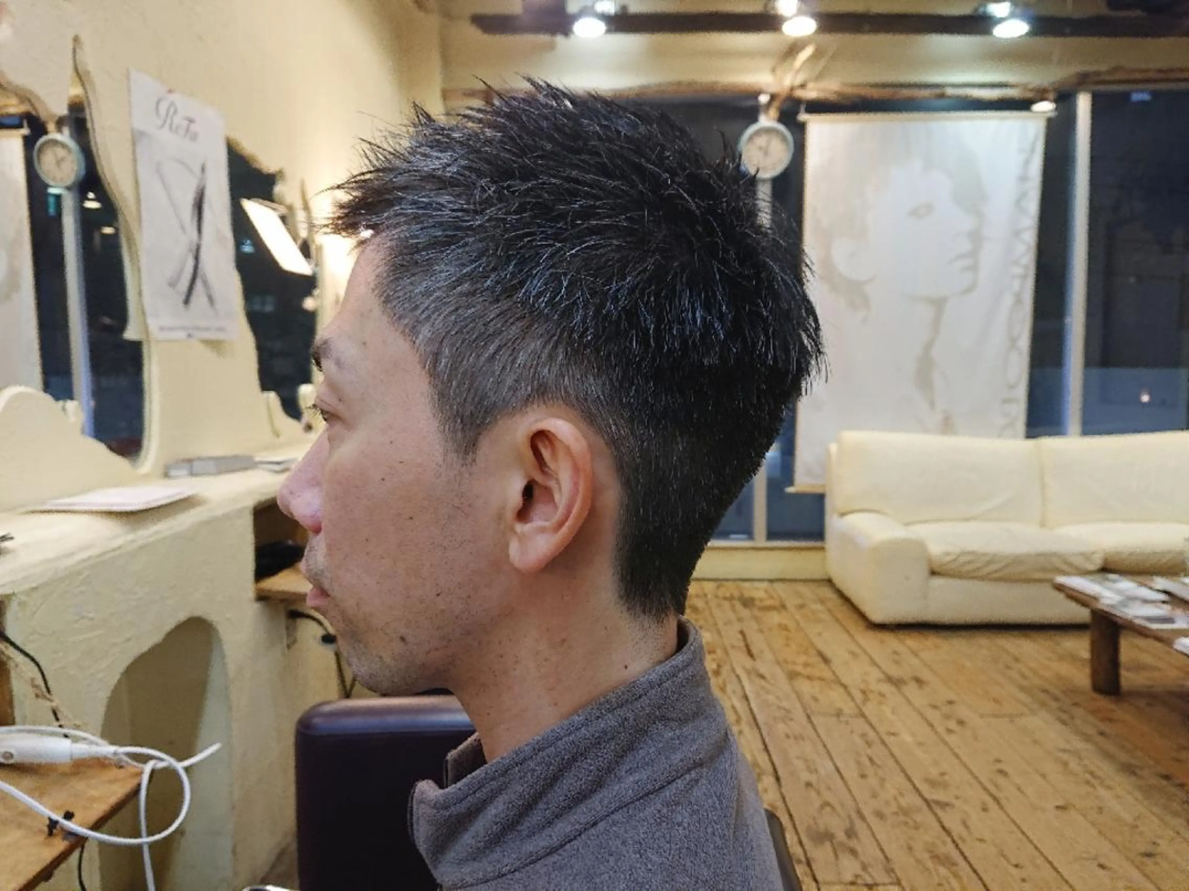 メンズ 刈り上げ 「sumi」 AMIのヘアスタイル