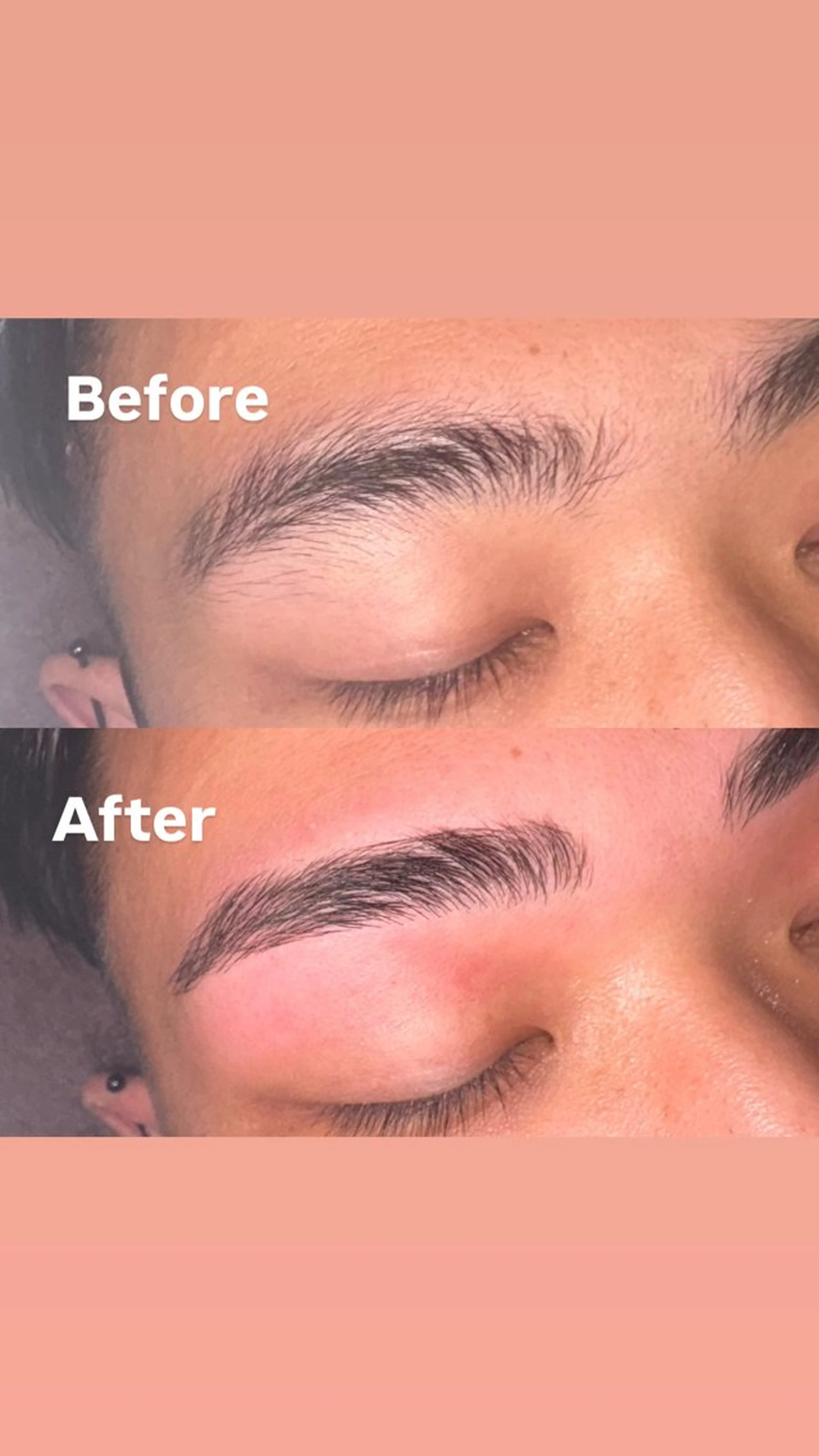 アイブロウ メンズアイブロウ オズエフ所属・桑 奈都美の眉毛・アイブロウイメージ