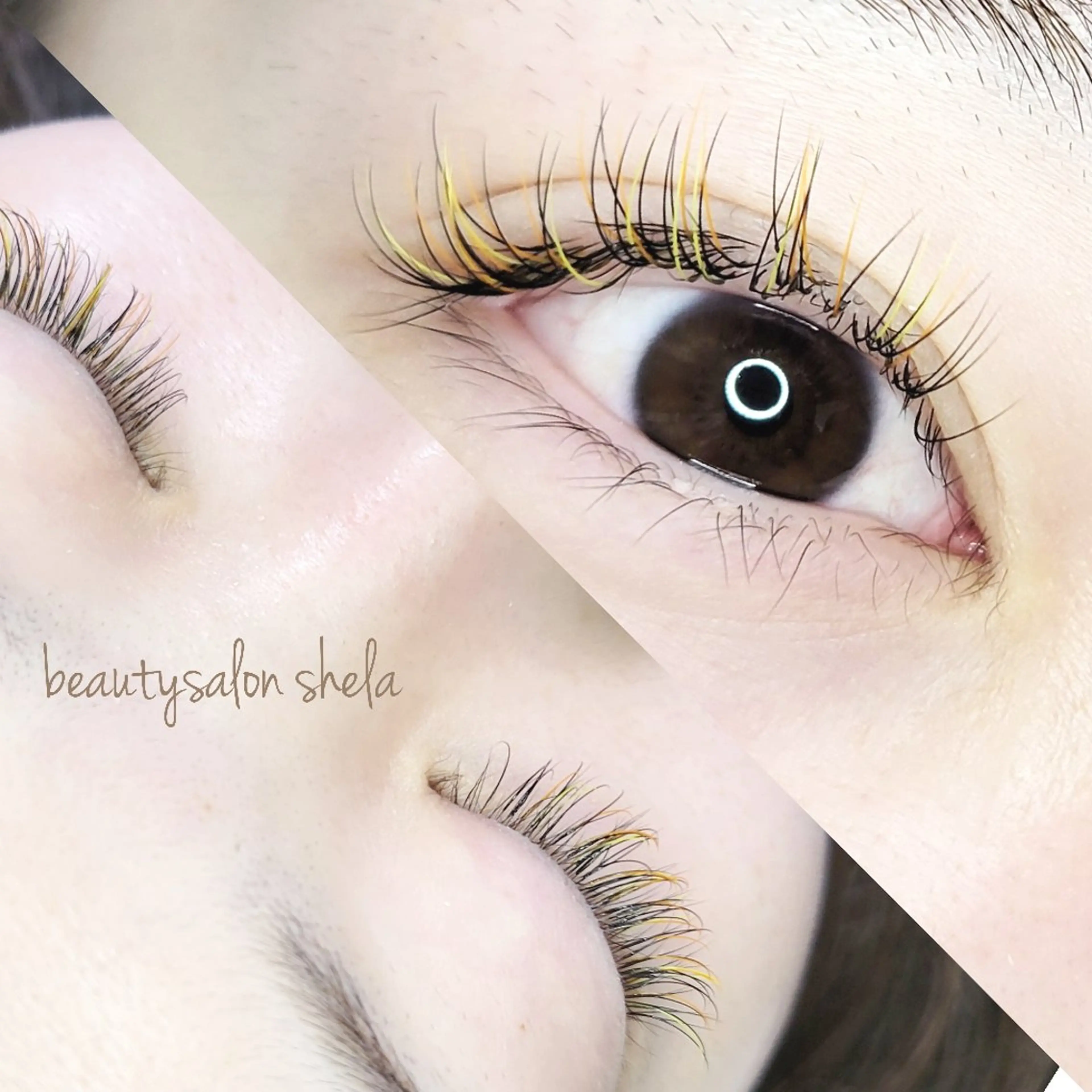 マツエク・マツパ カラーマツエク ビューティーサロン シェーラのマツエク・マツパデザイン