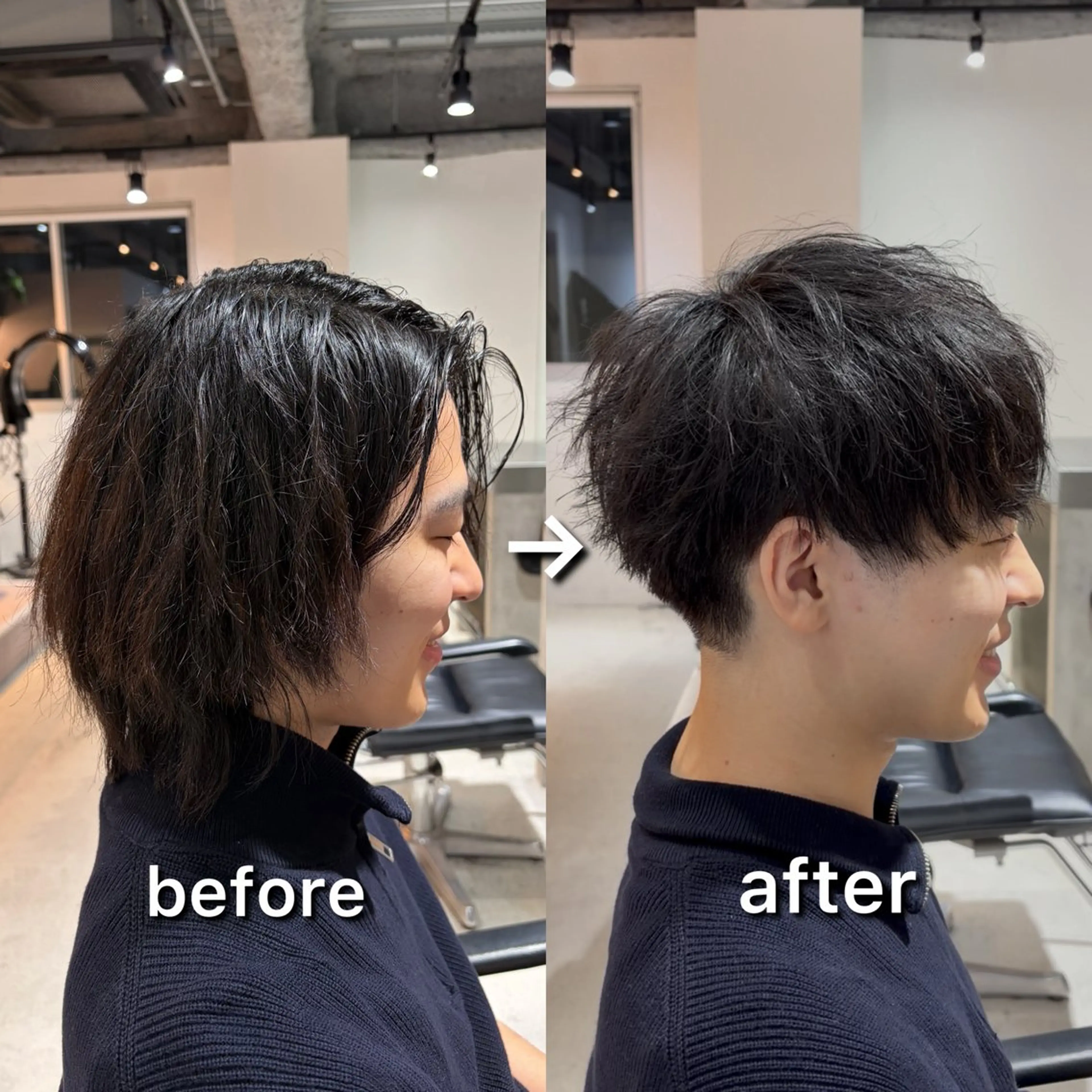 ショート メンズ Dover中野✂︎ メンズ美容師島村祐輝のヘアスタイル