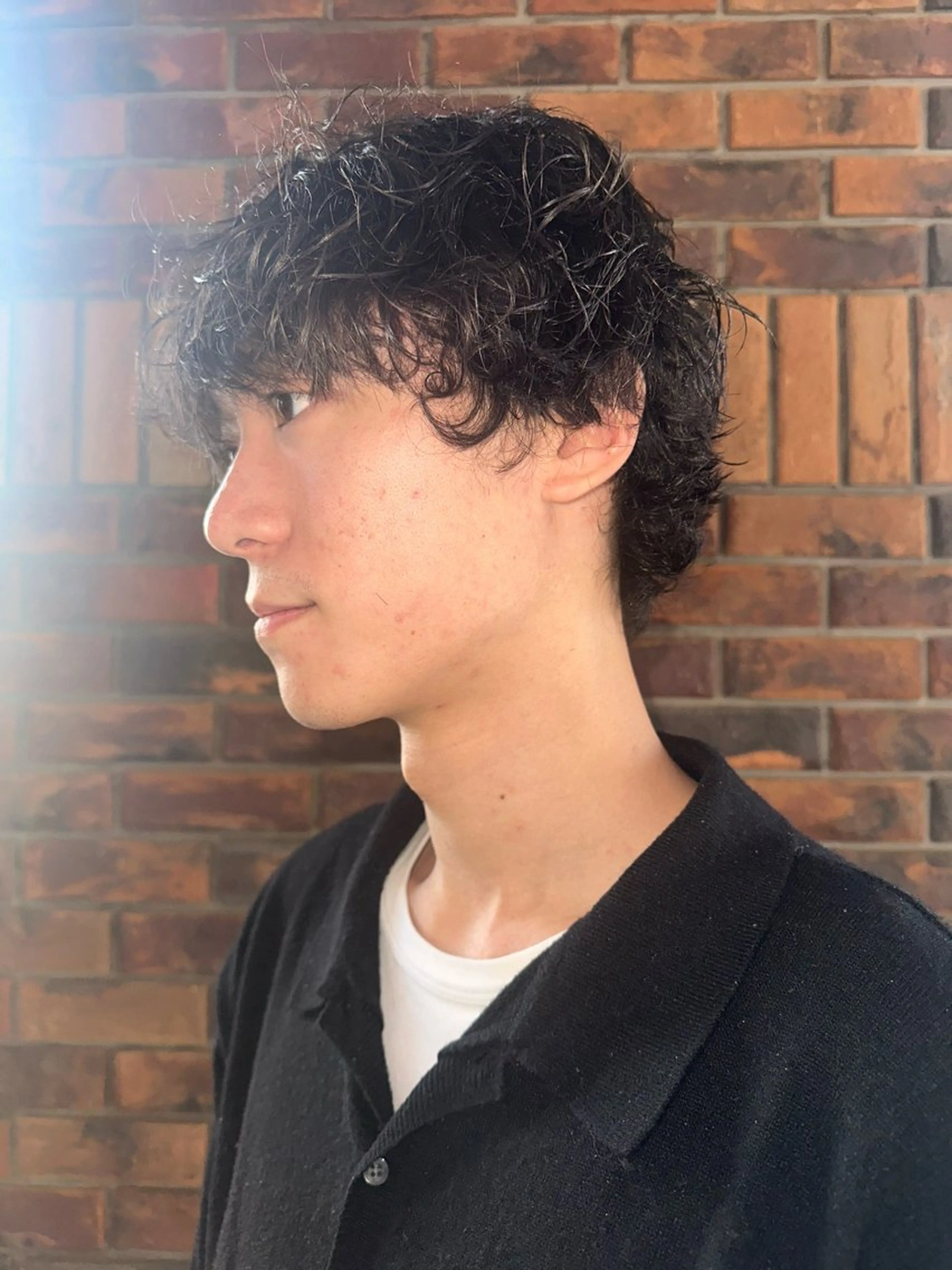 メンズ メンズパーマ/波巻き 桜井凌平のヘアスタイル