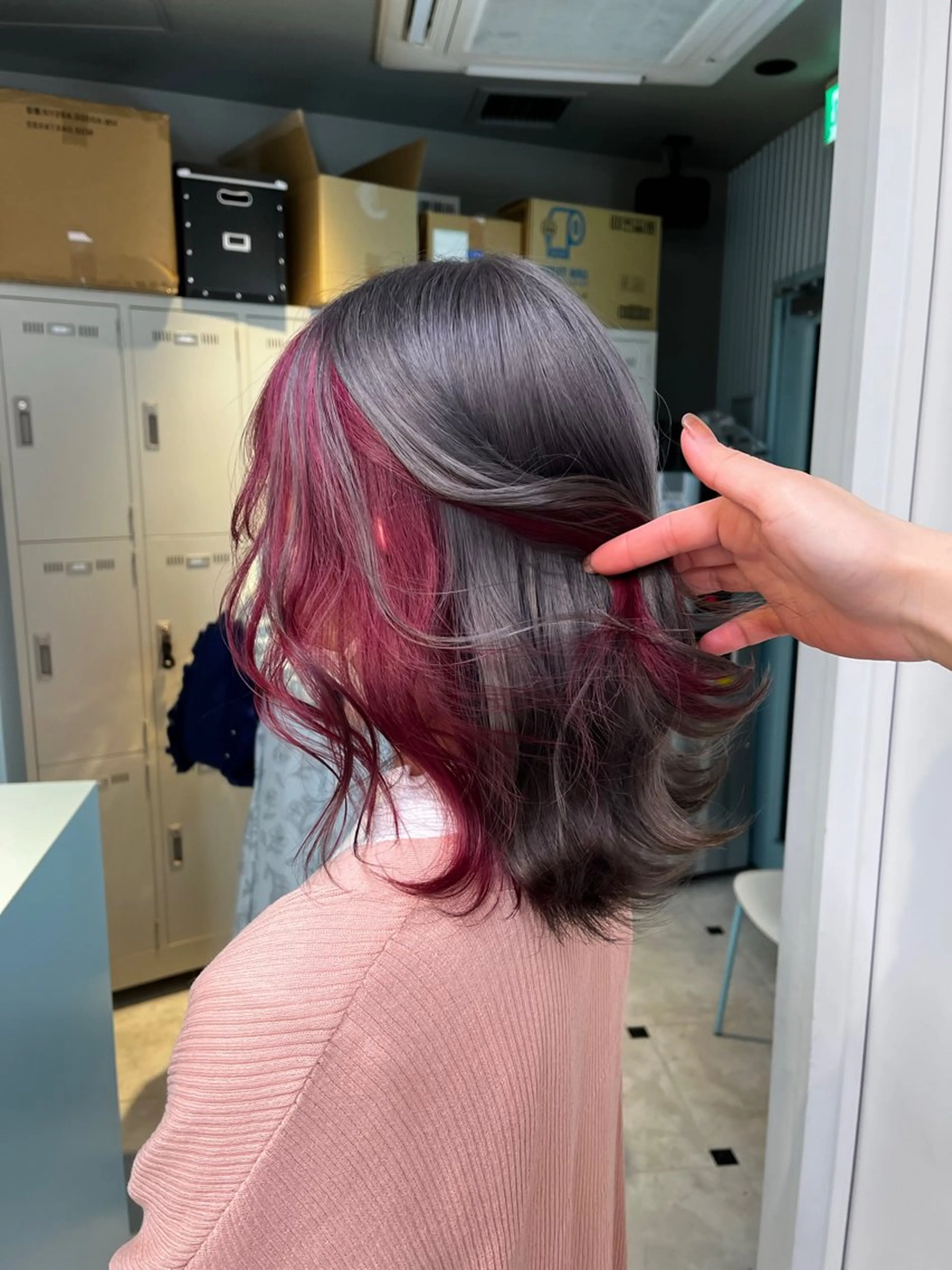 ミディアム カラー ヘアカラー トリートメント ブリーチカラー 🩵MIZUKIのヘアスタイル