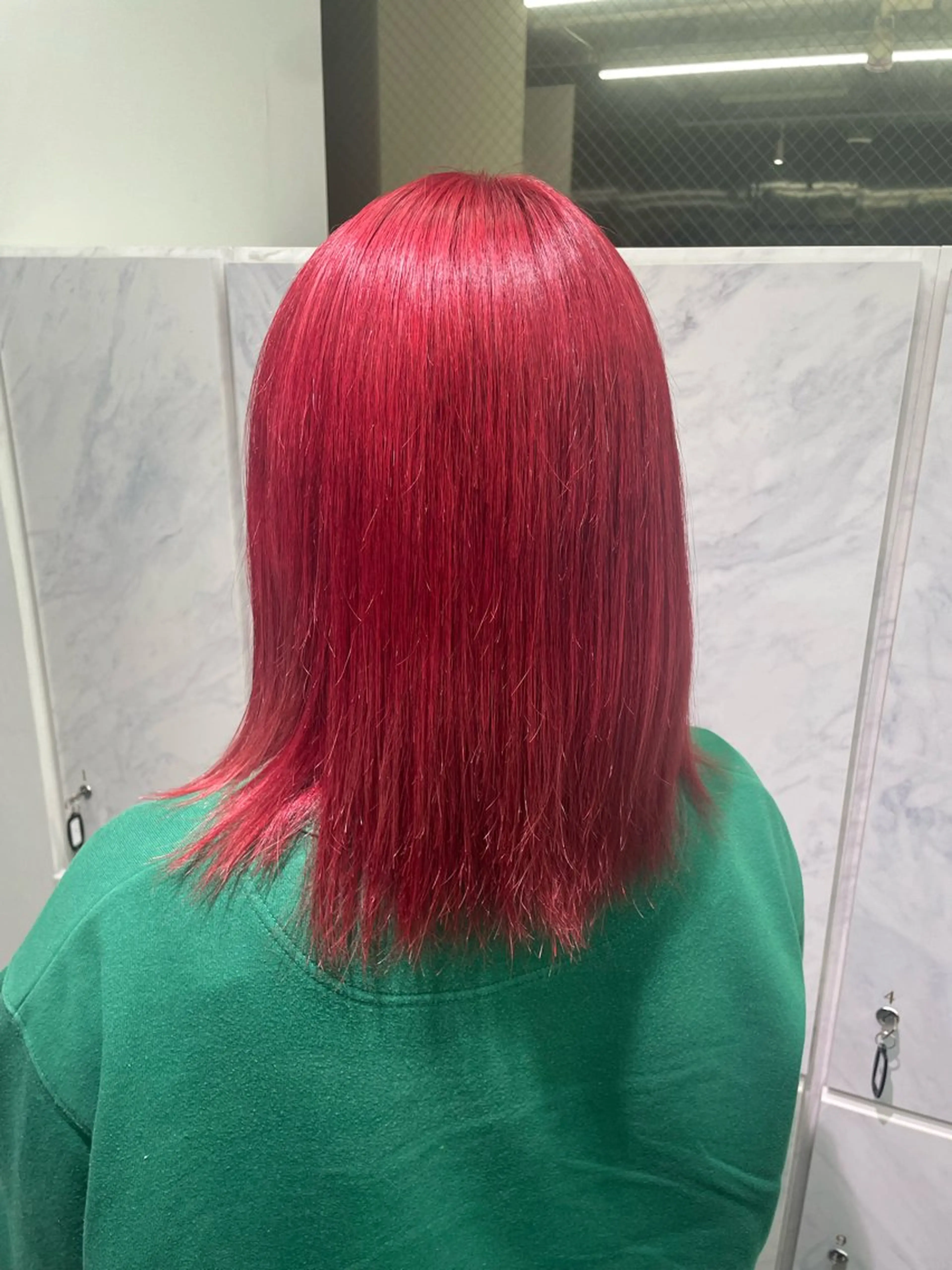 ミディアム カラー ヘアカラー ハイトーンカラーエク ステ🌺RENA🌺のヘアスタイル