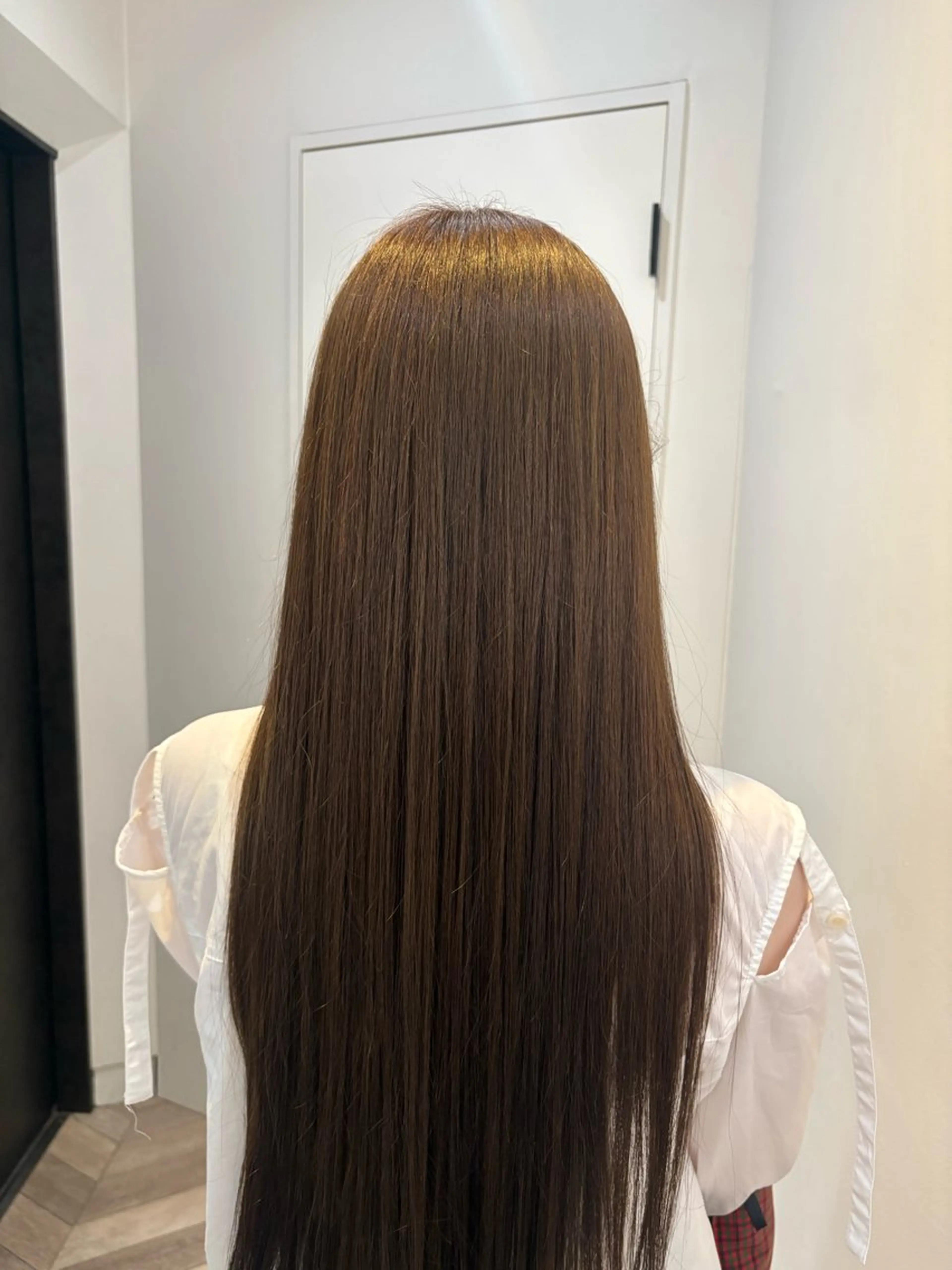 カラー ベージュカラー 吉井 愛陽のヘアスタイル