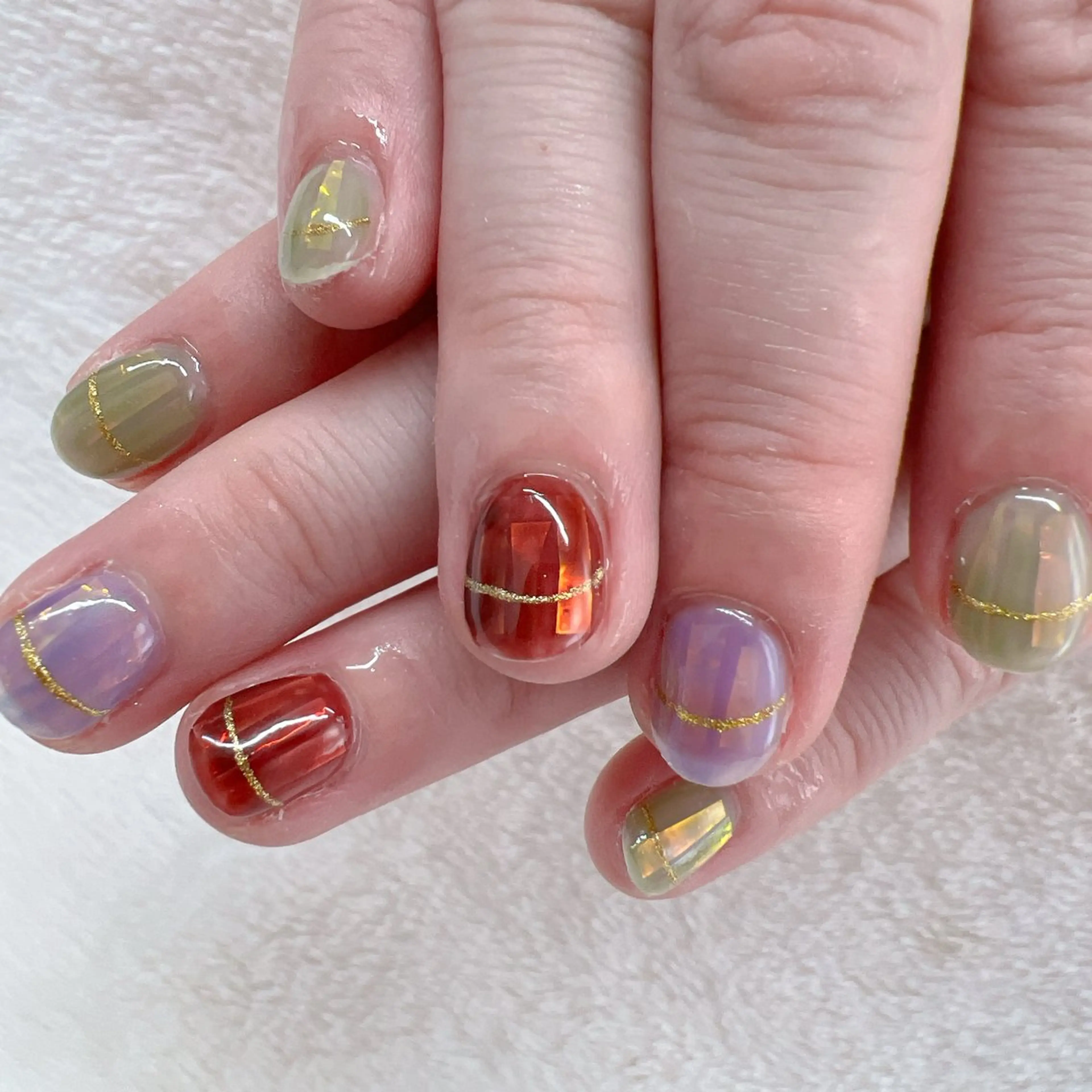 ネイル 冬ネイル クリスマス ハンドネイル Emi lyのネイルデザイン