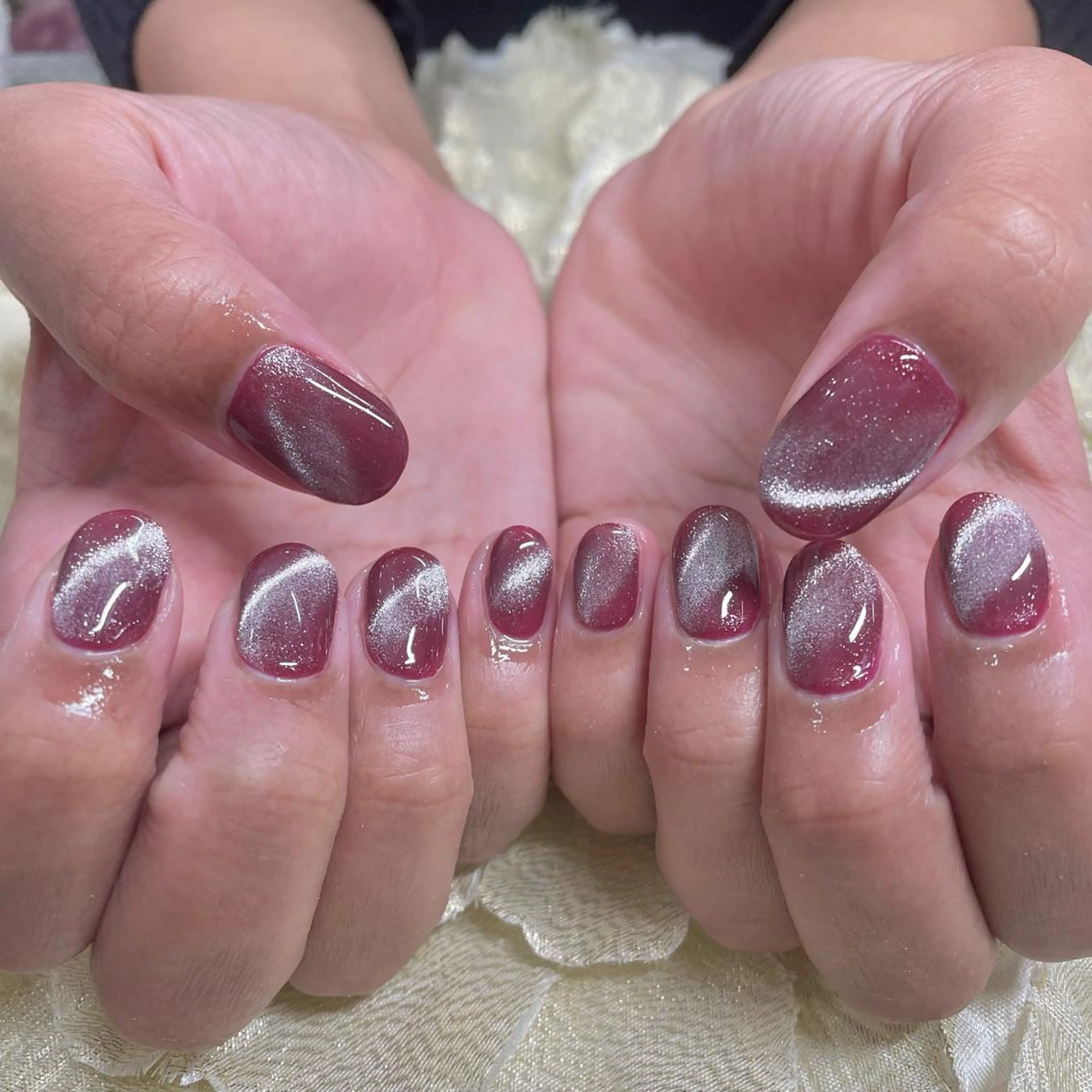 ネイル ジェルネイル マグネットネイル J terrace Nailのネイルデザイン