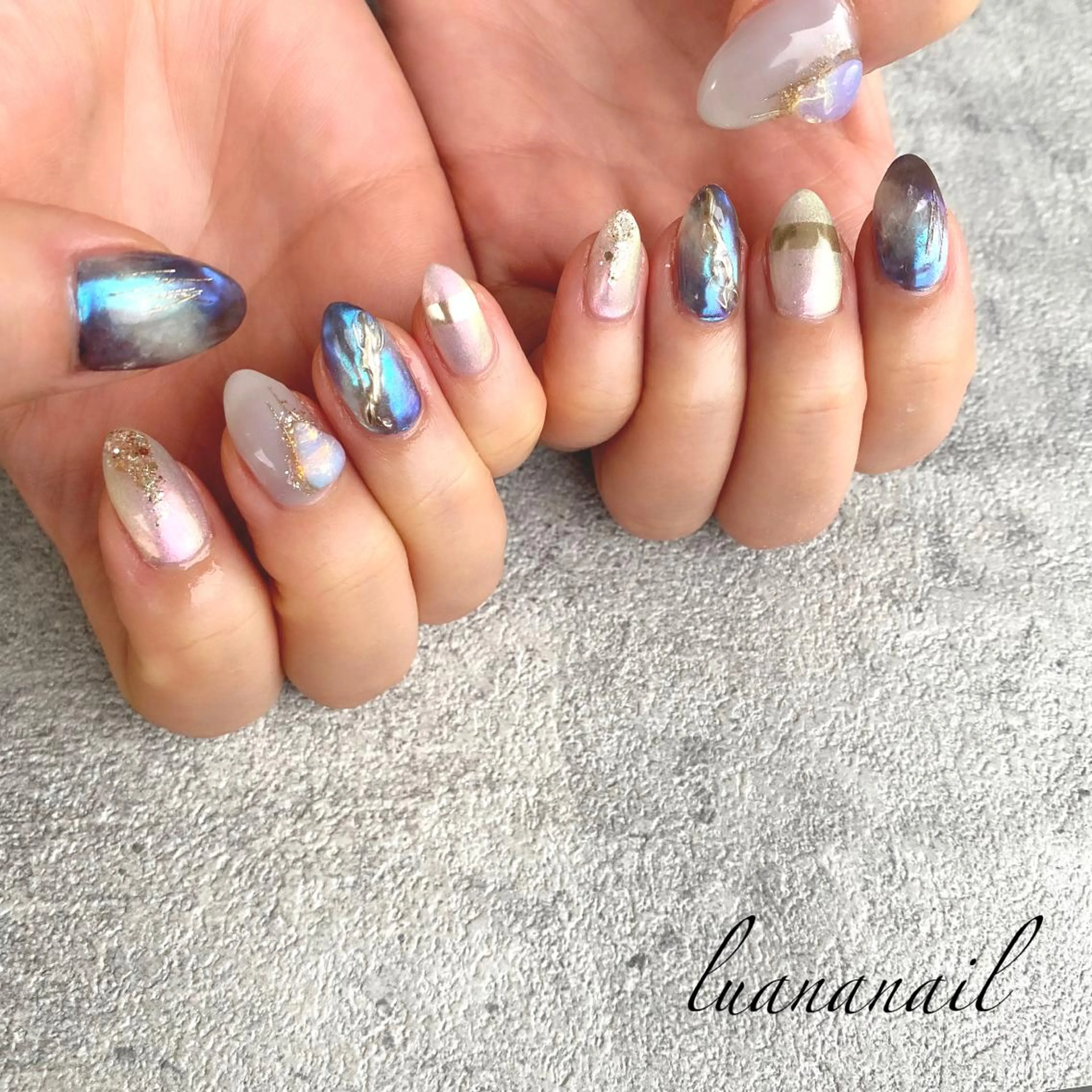 ネイル ハンドネイル luana nailのネイルデザイン