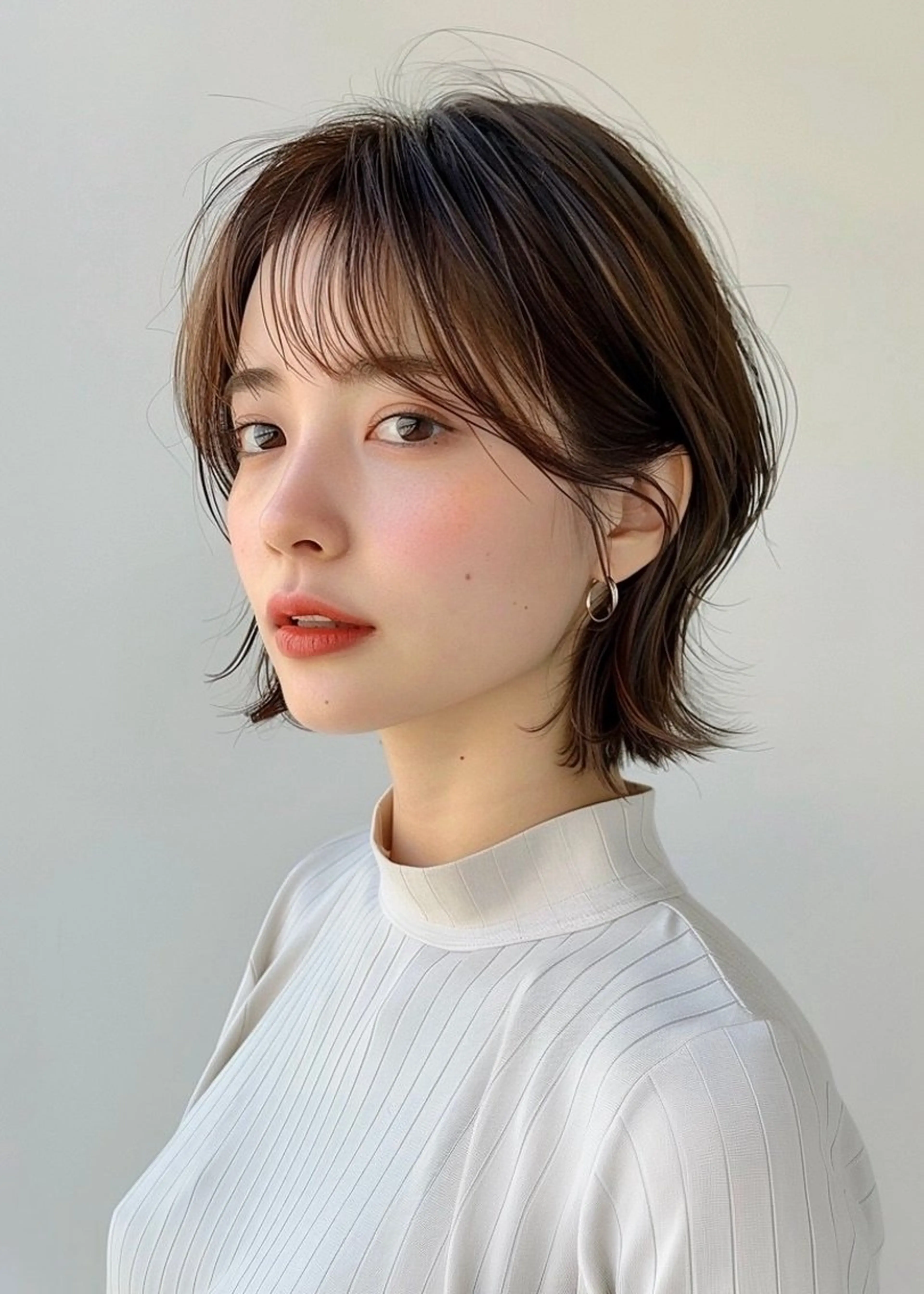 ショート ボブレイヤー ボブ くびれヘア レイヤーカット ショート特化/表参道 /ぐっしーのヘアスタイル