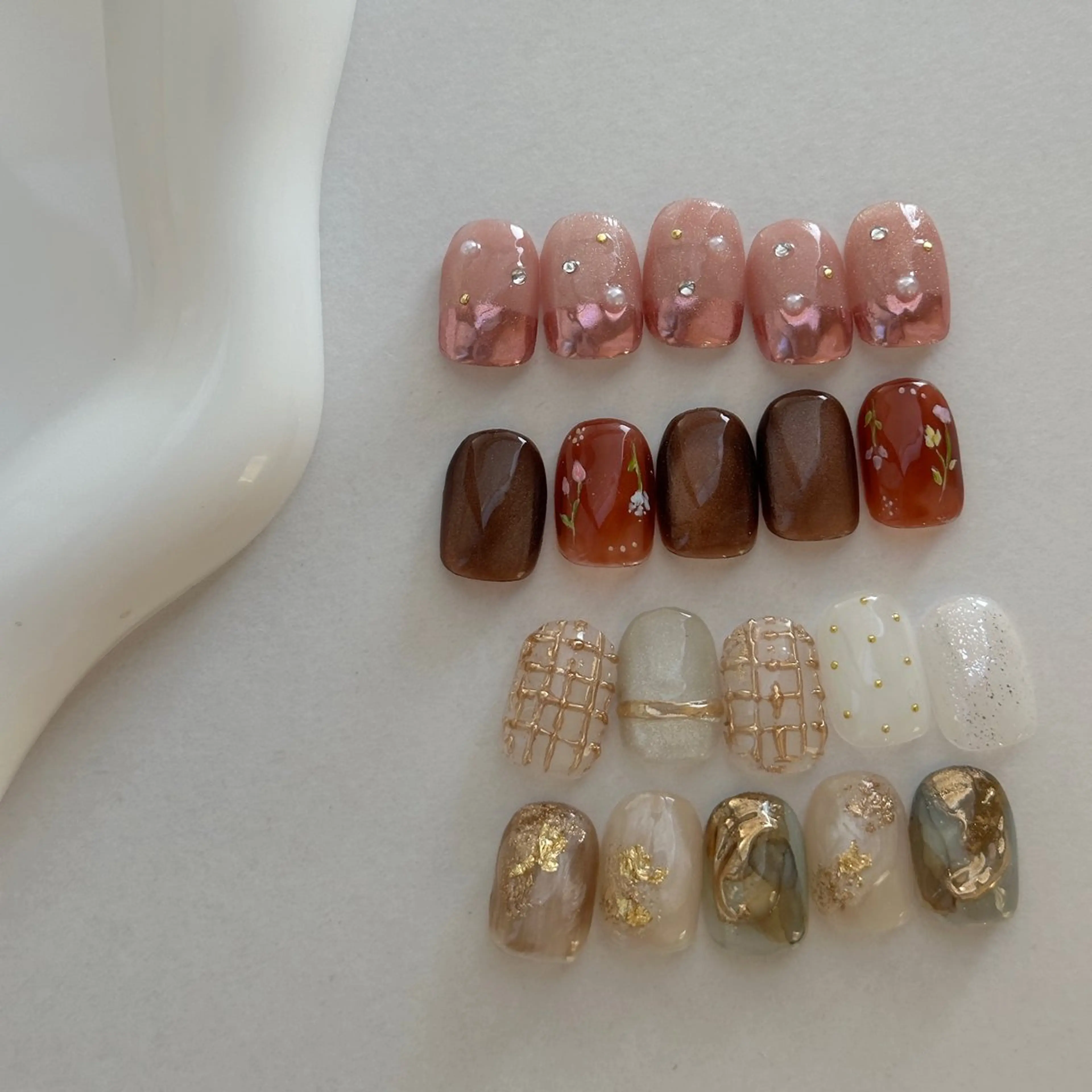 ネイル ニュアンスネイル ハンドネイル nail salon Cyaanのネイルデザイン