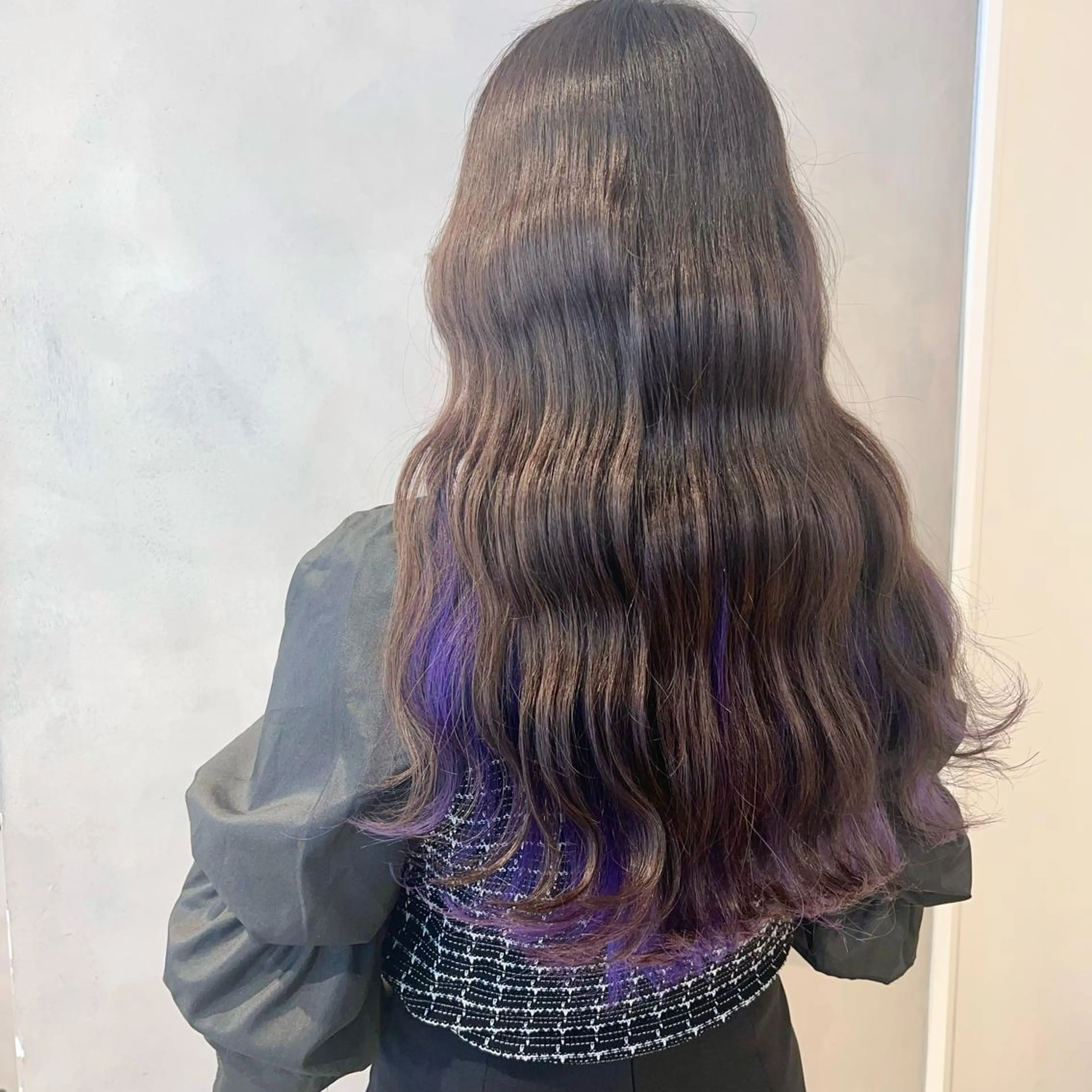 ロング カラー 髪質改善⌇﻿透明感 カラー⌇﻿川上葵のヘアスタイル