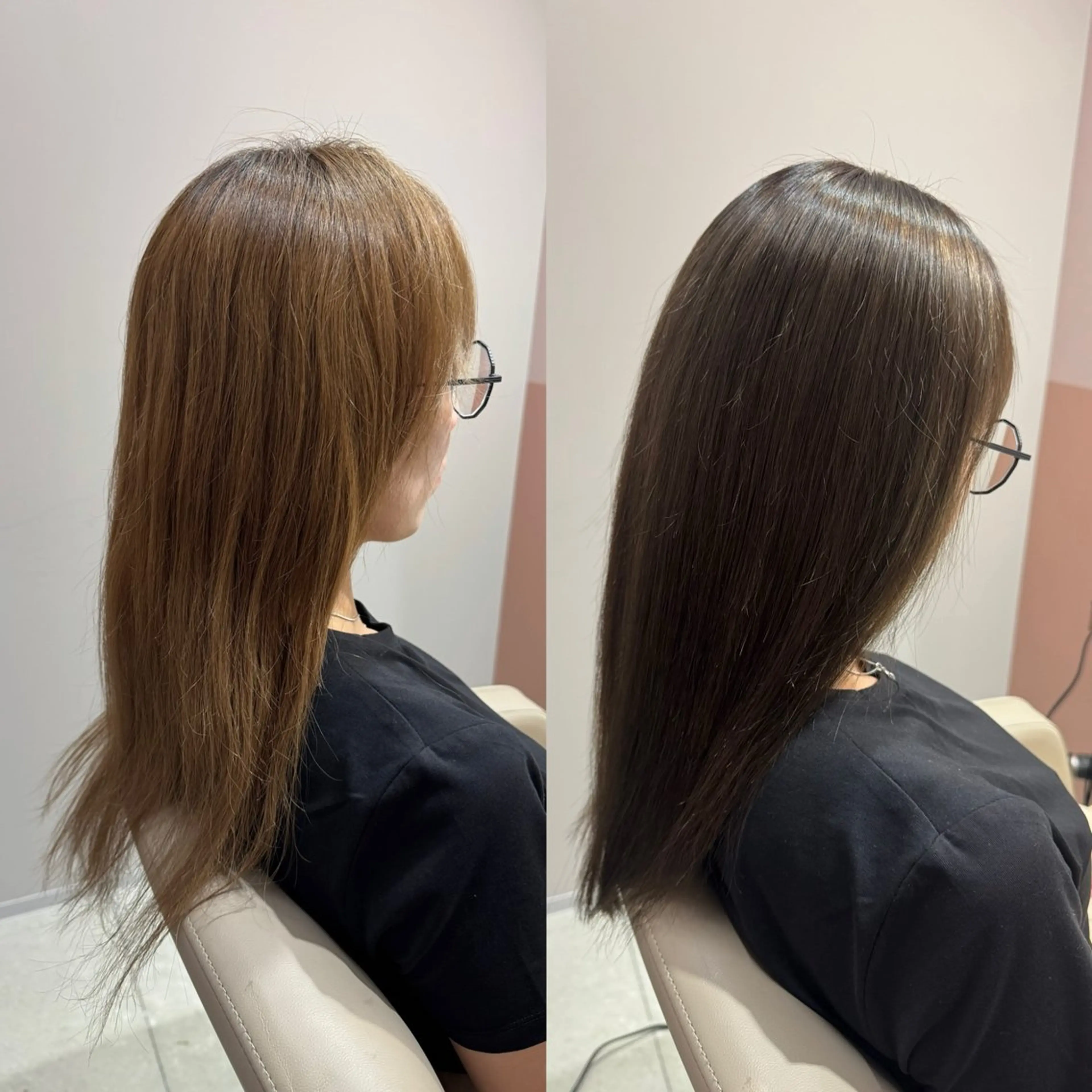 セミロング 縮毛矯正 カット 縮毛矯正 トリートメント 倉橋 涼太のヘアスタイル