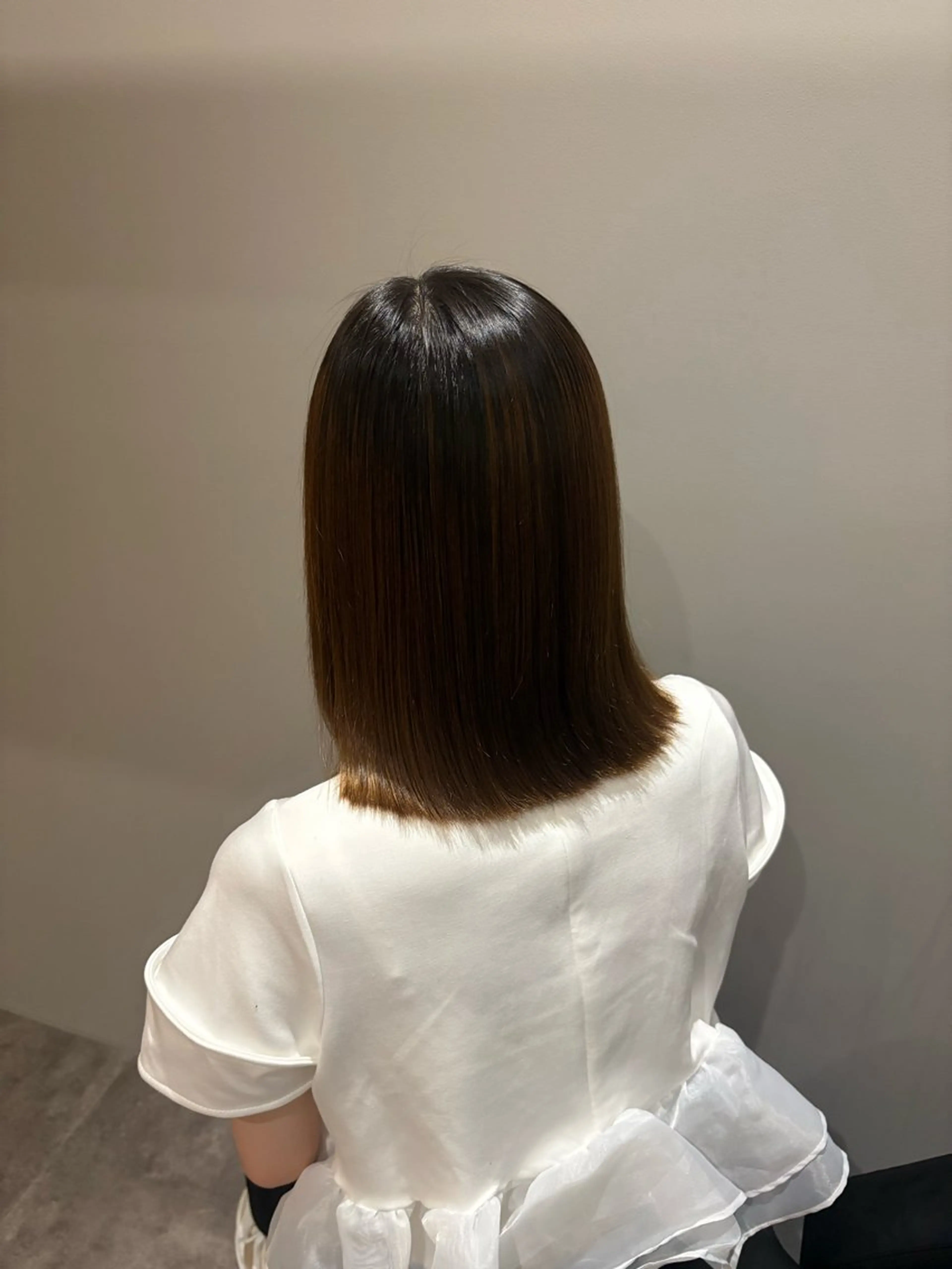 ミディアム 髪質改善/レイヤーカ ット/hatsuneのヘアスタイル