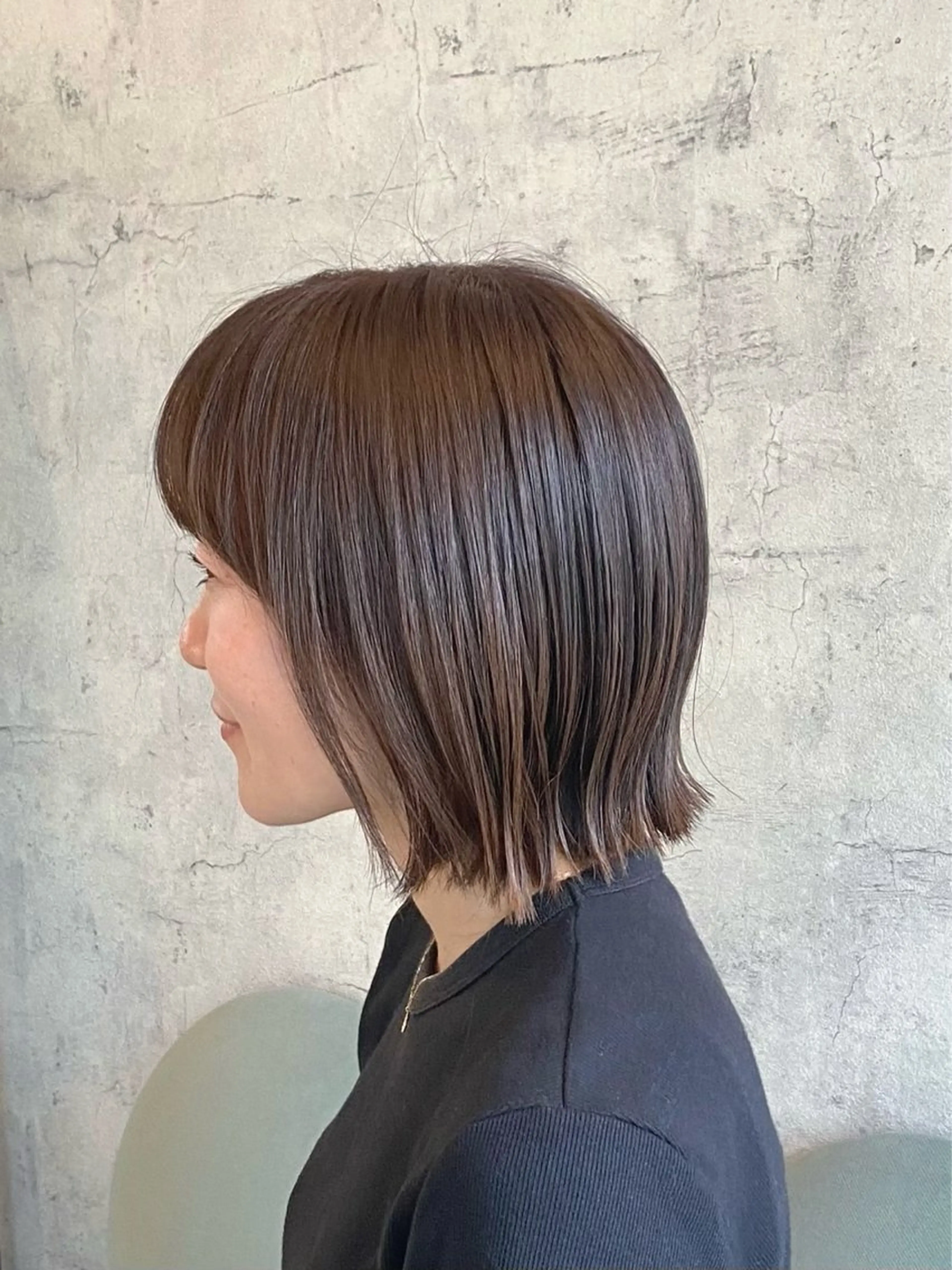 ショート ボブ ひばりヶ丘美容室 カット石井里佳のヘアスタイル