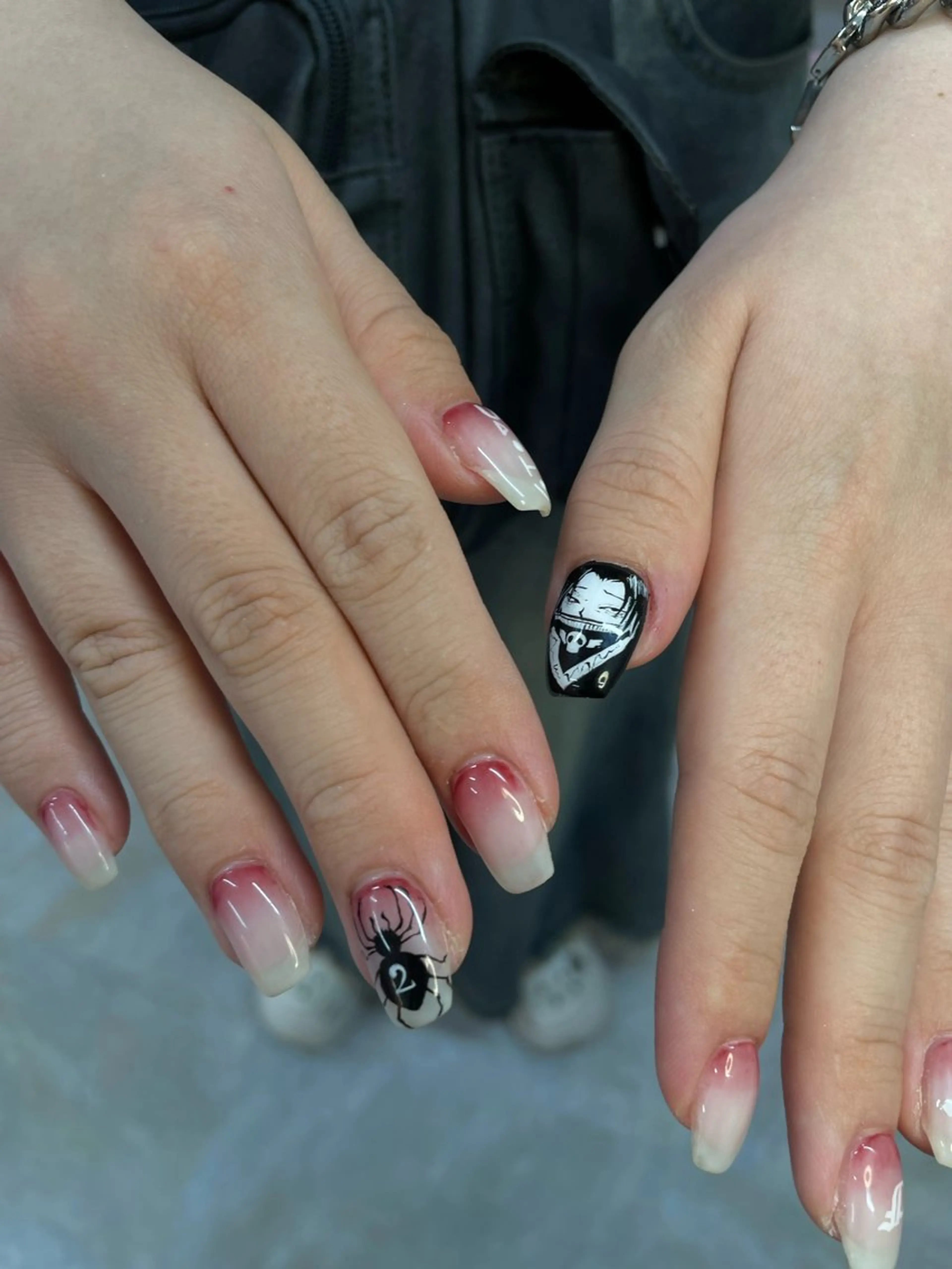 ネイル ハンドネイル ひめか🫁 推し概念・個性派のネイルデザイン