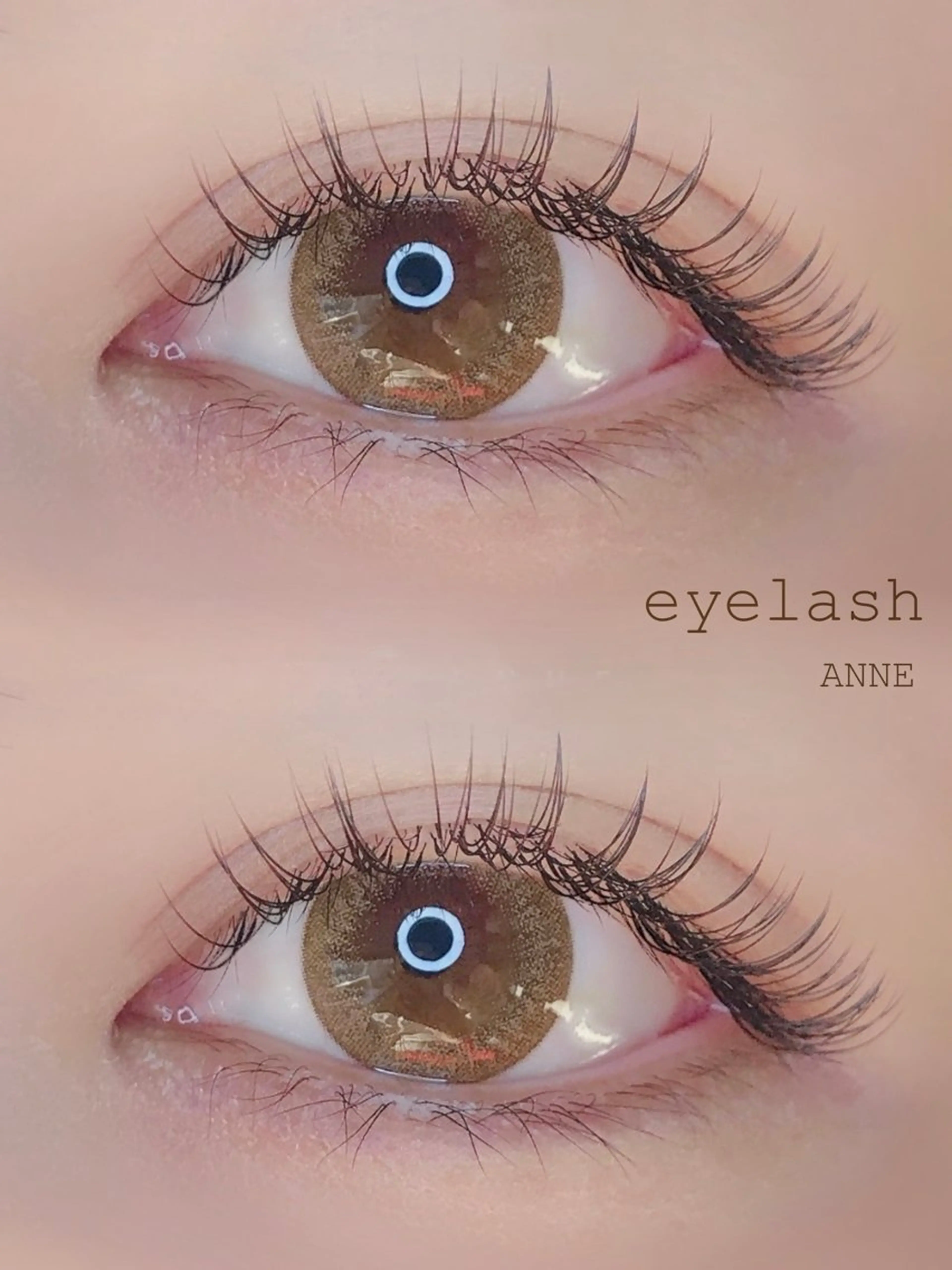 マツエク・マツパ 束感まつ毛 フラットラッシュ 韓国風マツエク マツエク ANNE chizuのマツエク・マツパデザイン
