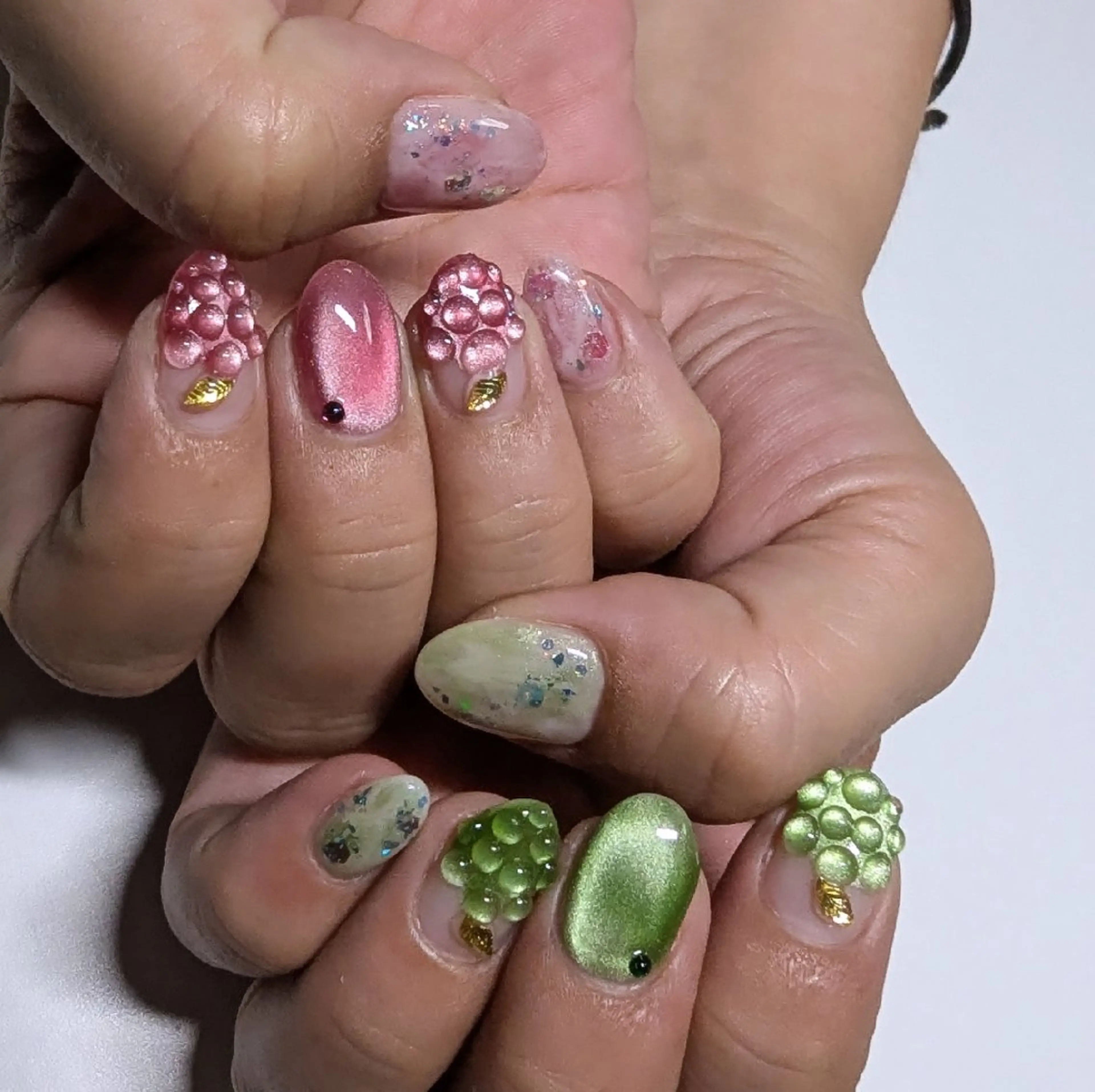 ネイル 長さ出し 持ち込み ハンドネイル ☆ KANON☆のネイルデザイン