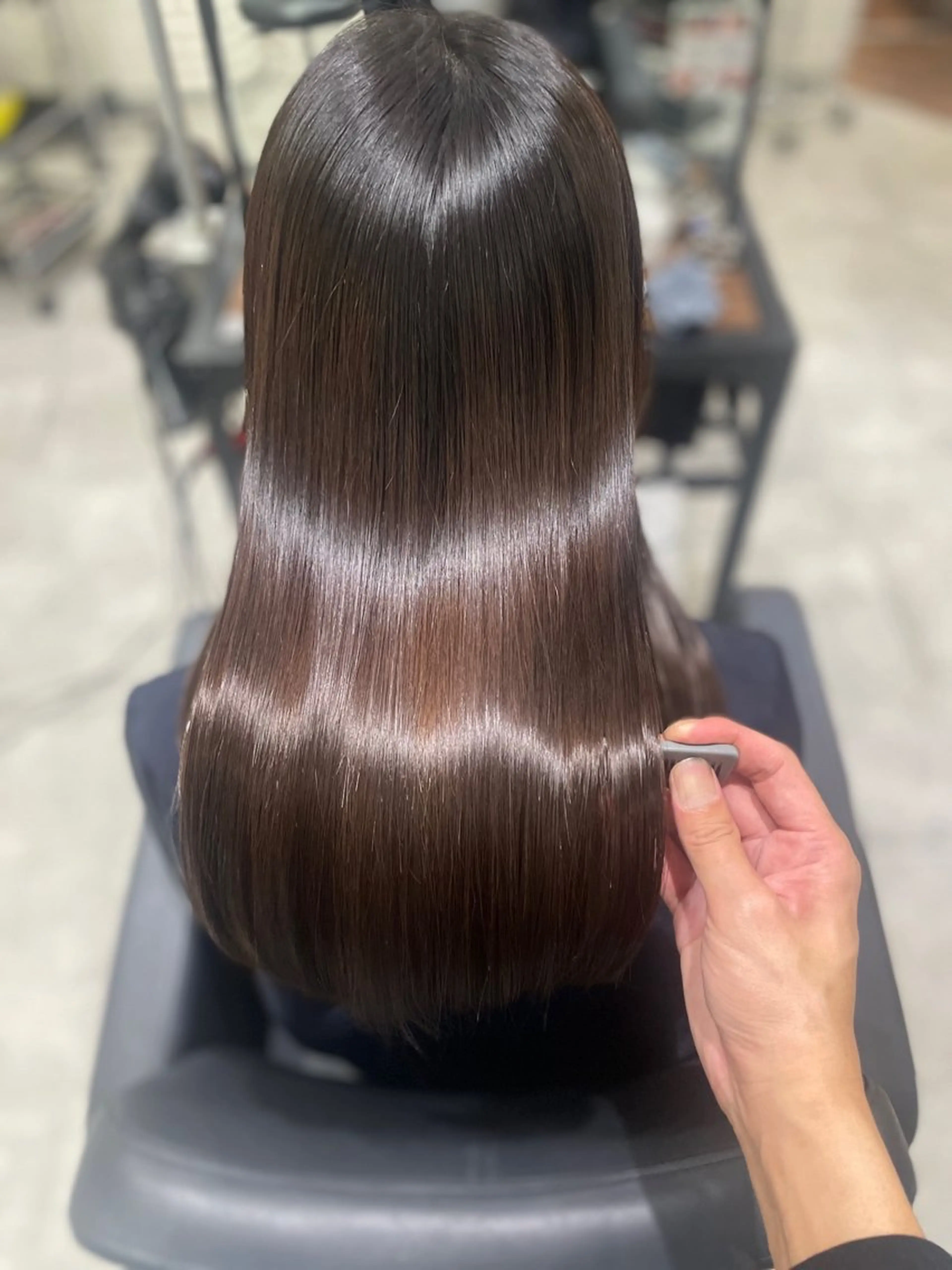 セミロング カット トリートメント 杉野🫧美髪🫧 Zina博多店長のヘアスタイル