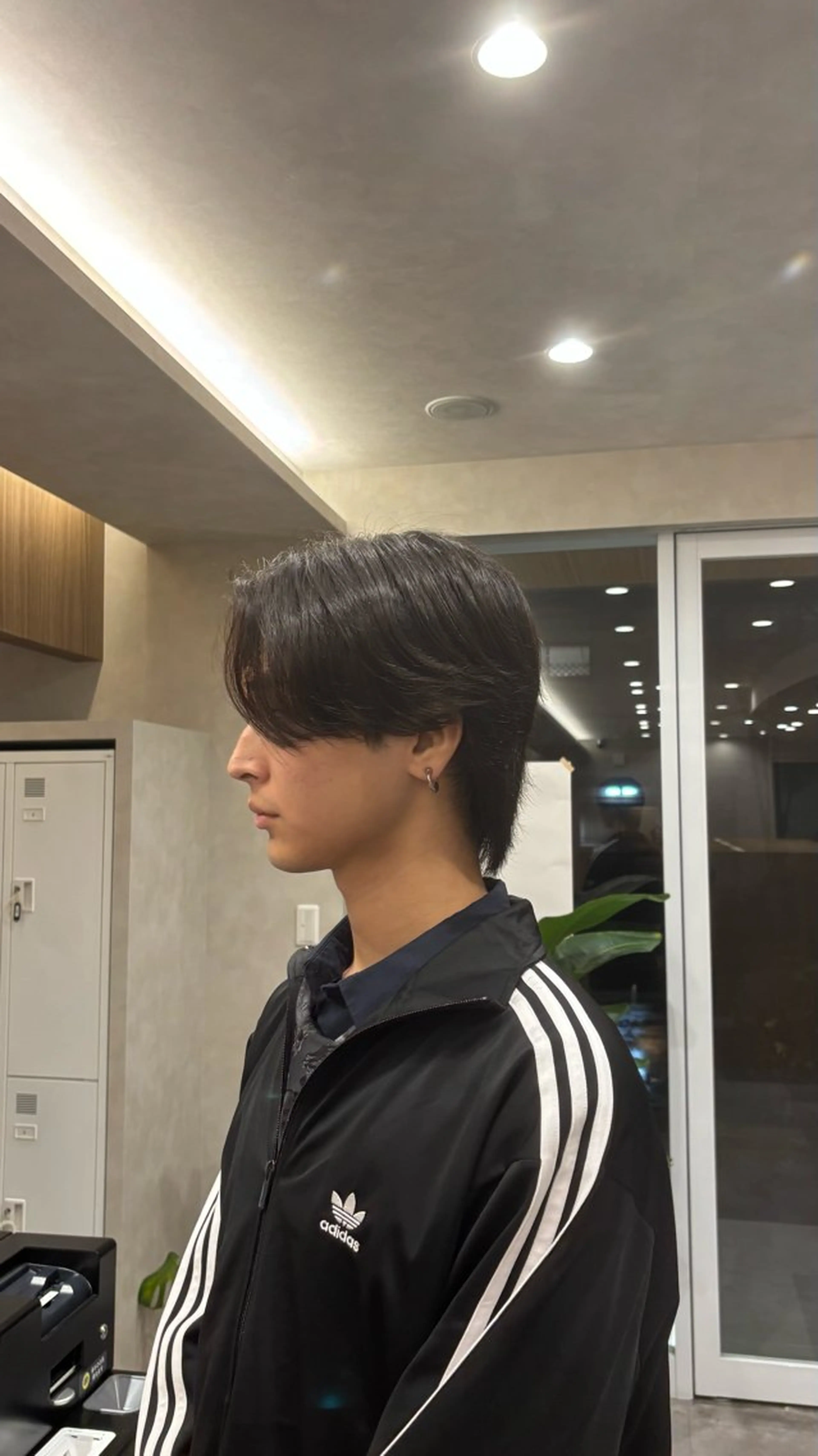 パーマ メンズ フェザーパーマ メンズパーマ 築山 栞奈のヘアスタイル