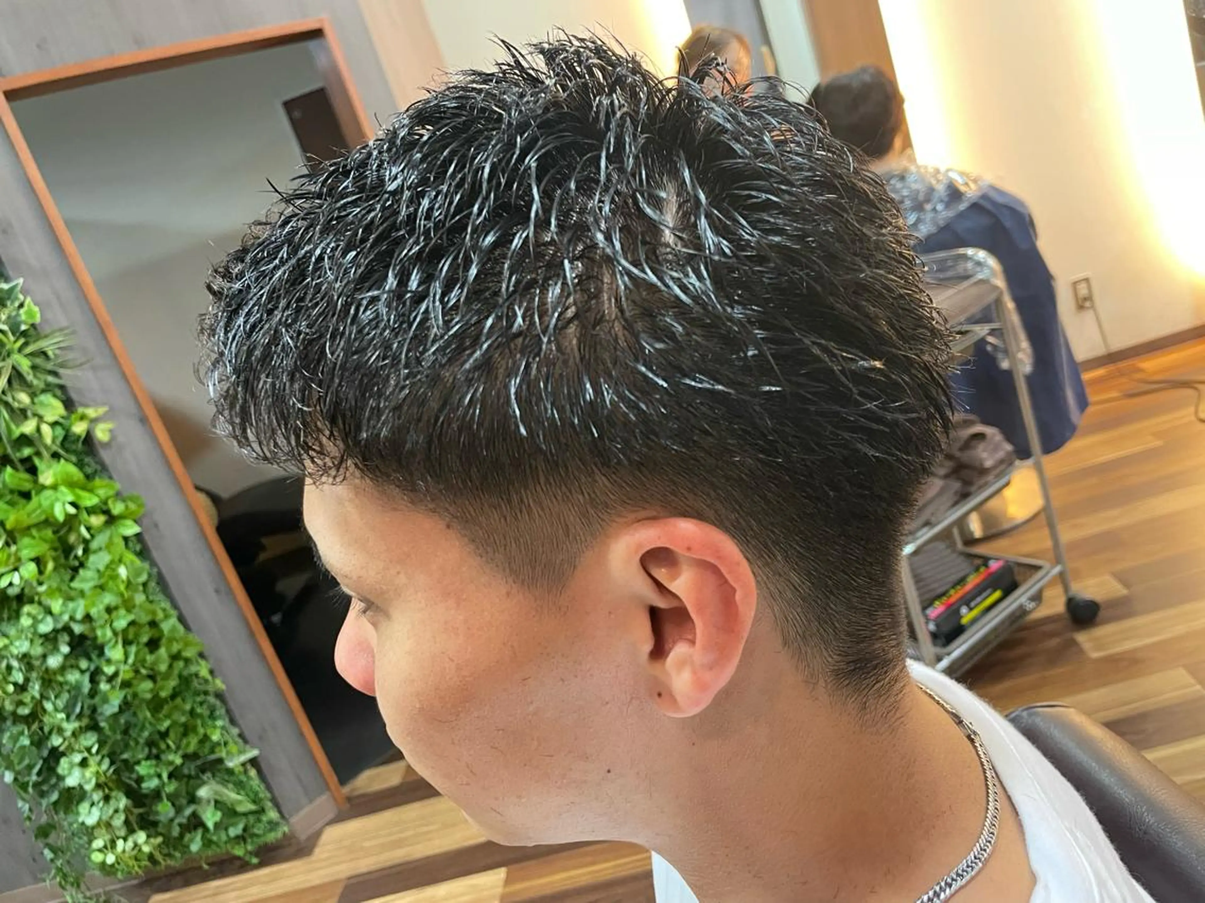 ショート パーマ カット ヘッドスパ メンズ特化美容師 /三浦直輝のヘアスタイル