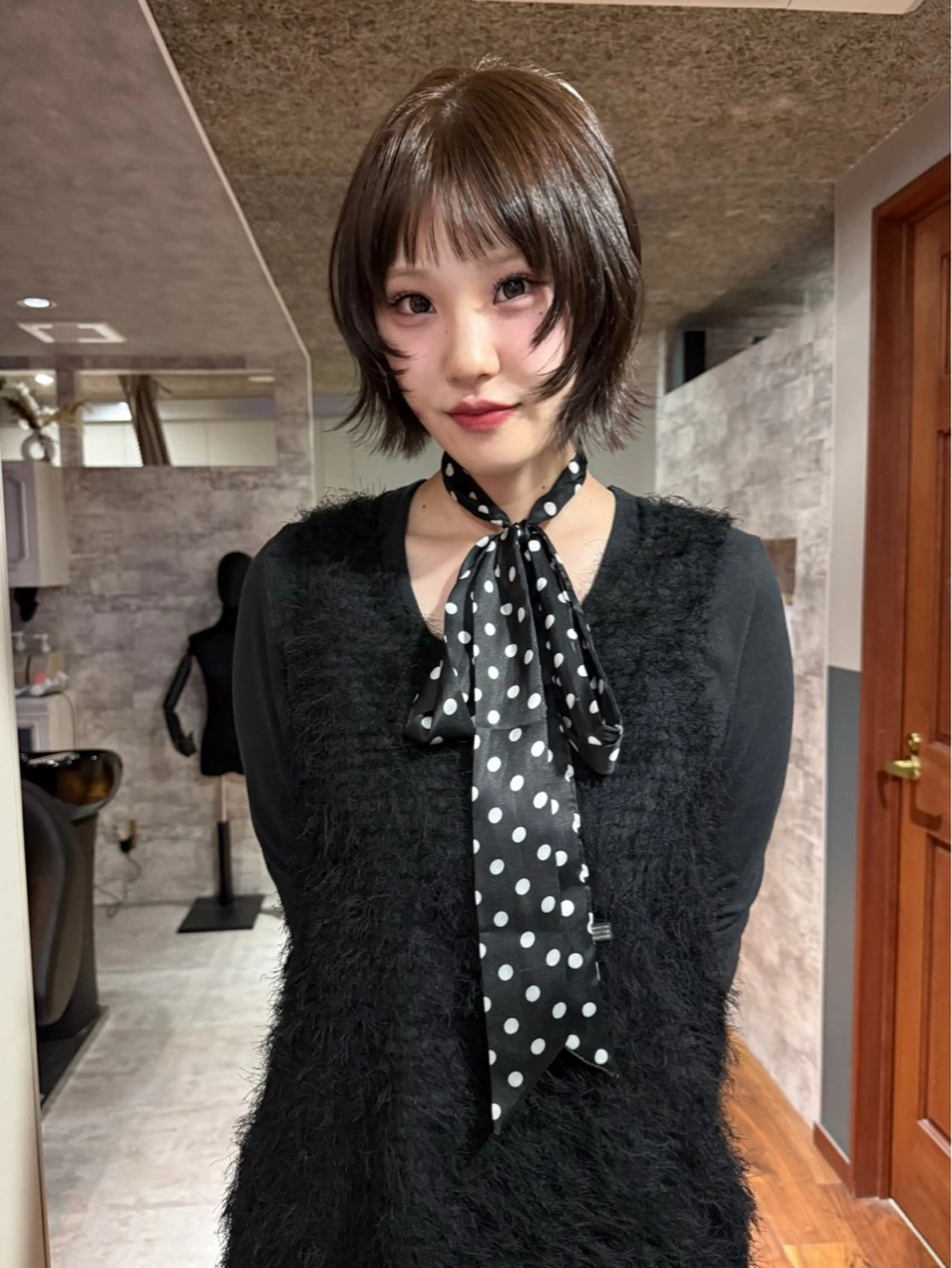 ショート カラー カット ヘアカラー トリートメント mai / linoah˚✧のヘアスタイル