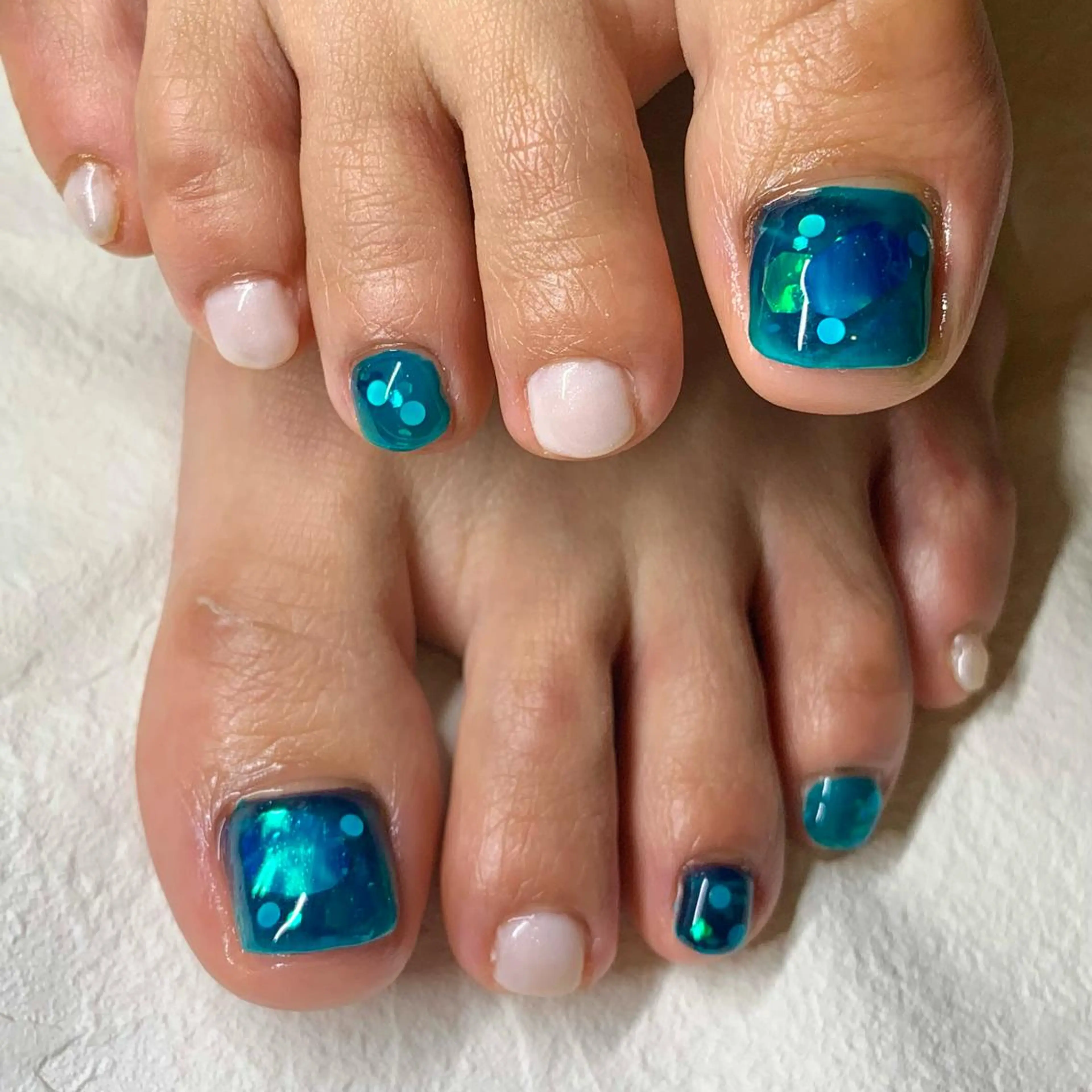 ネイル フットネイル ネイルスタジオ コスタ•デルマールのネイルデザイン