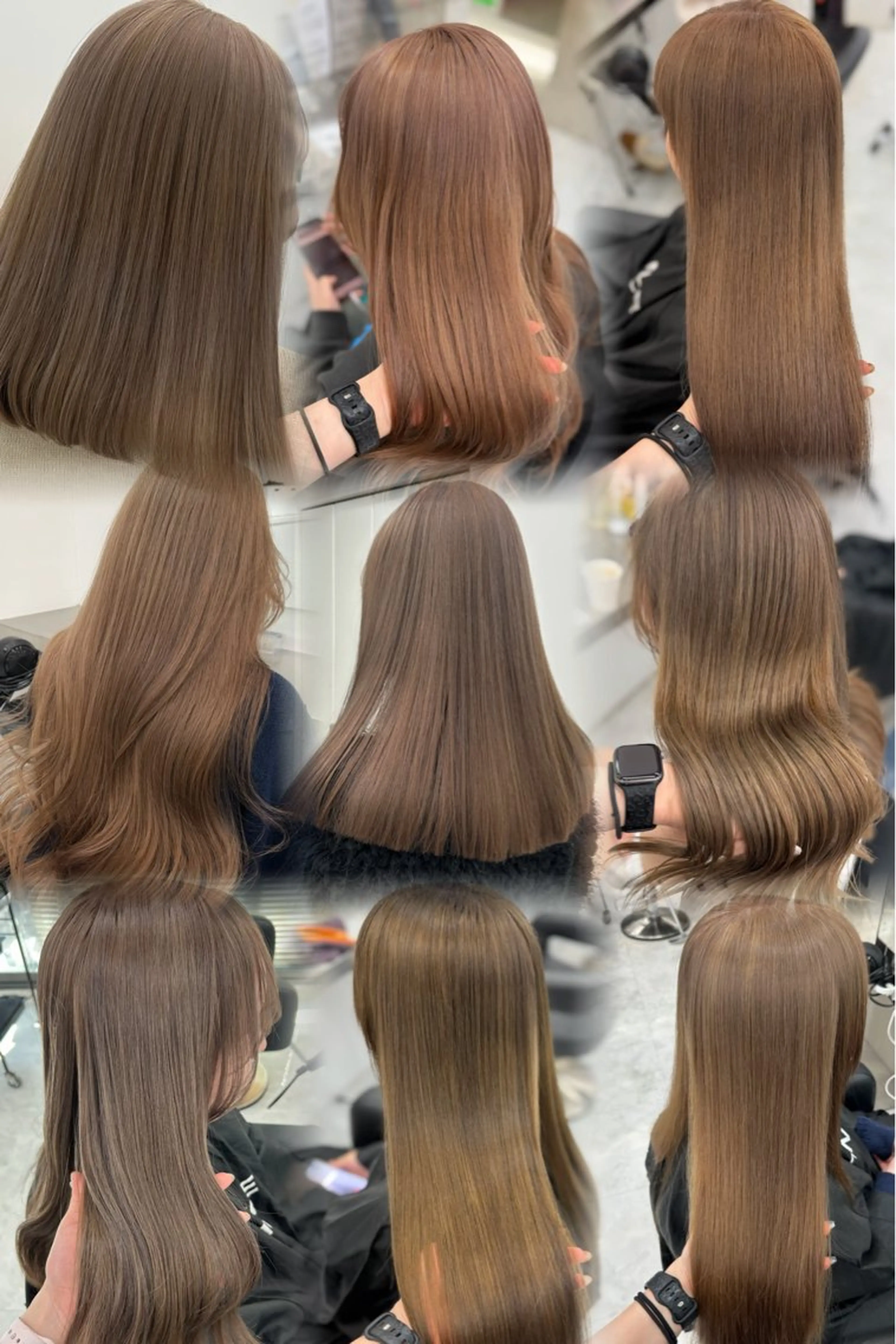 カラー ヘアカラー トリートメント 透ける透明感カラー 🎀anju/渋谷のヘアスタイル