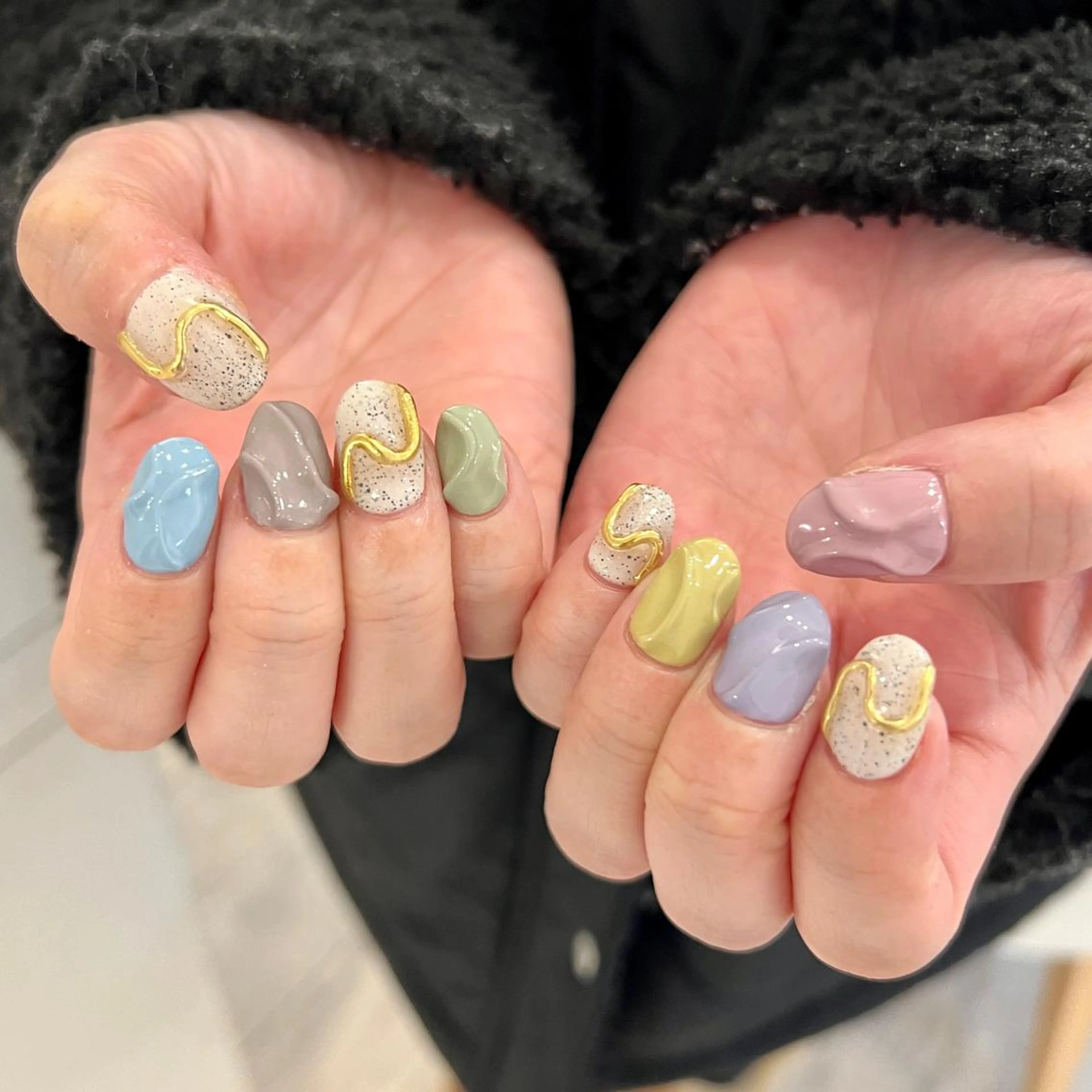 ネイル 韓国ネイル ミラーネイル 持ち込み ニュアンスネイル ワンカラーネイル ハンドネイル REHTOF ｜朝7時Open☀️のネイルデザイン