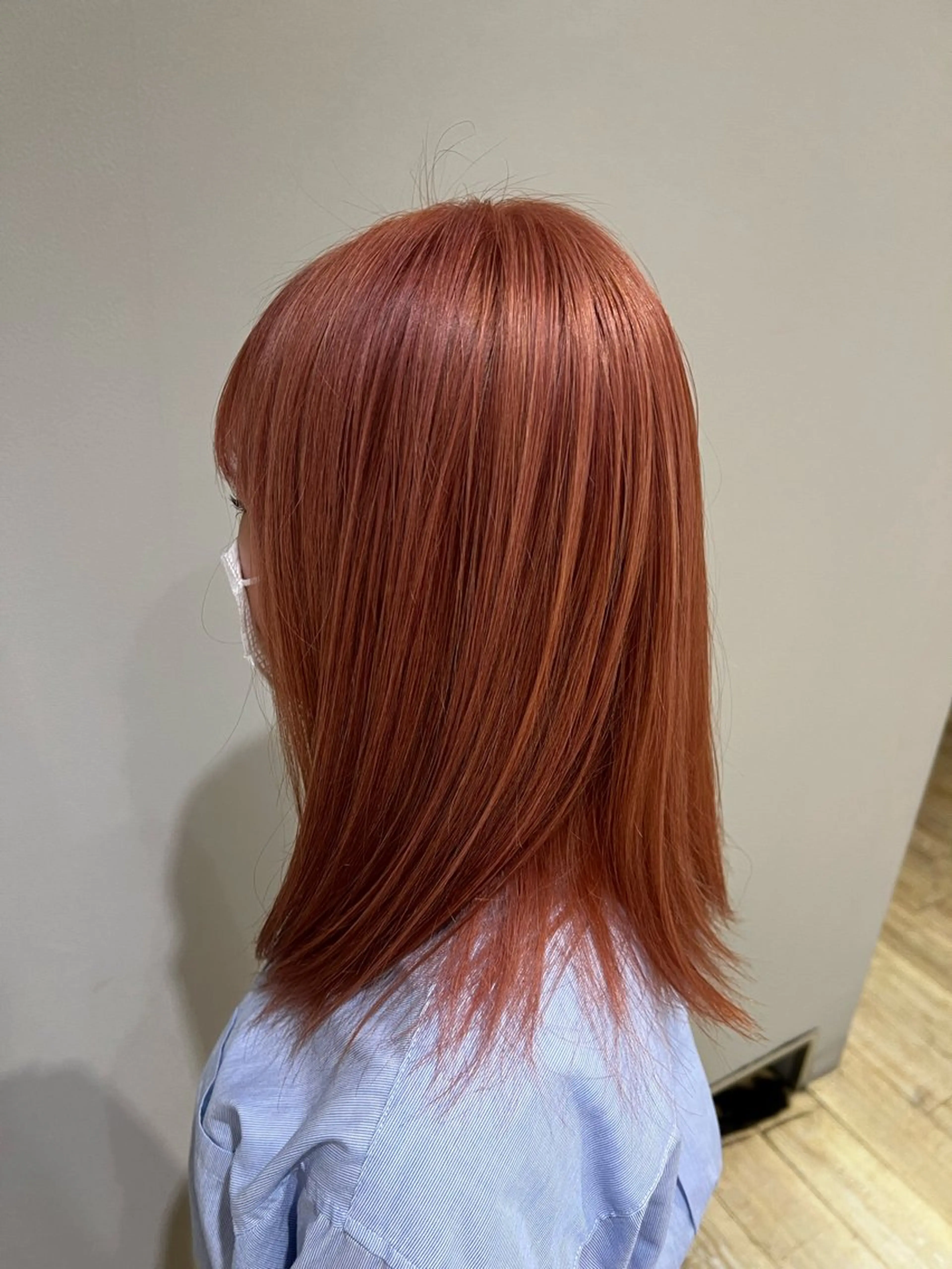 カラー ピンクカラー 武藤 豊のヘアスタイル