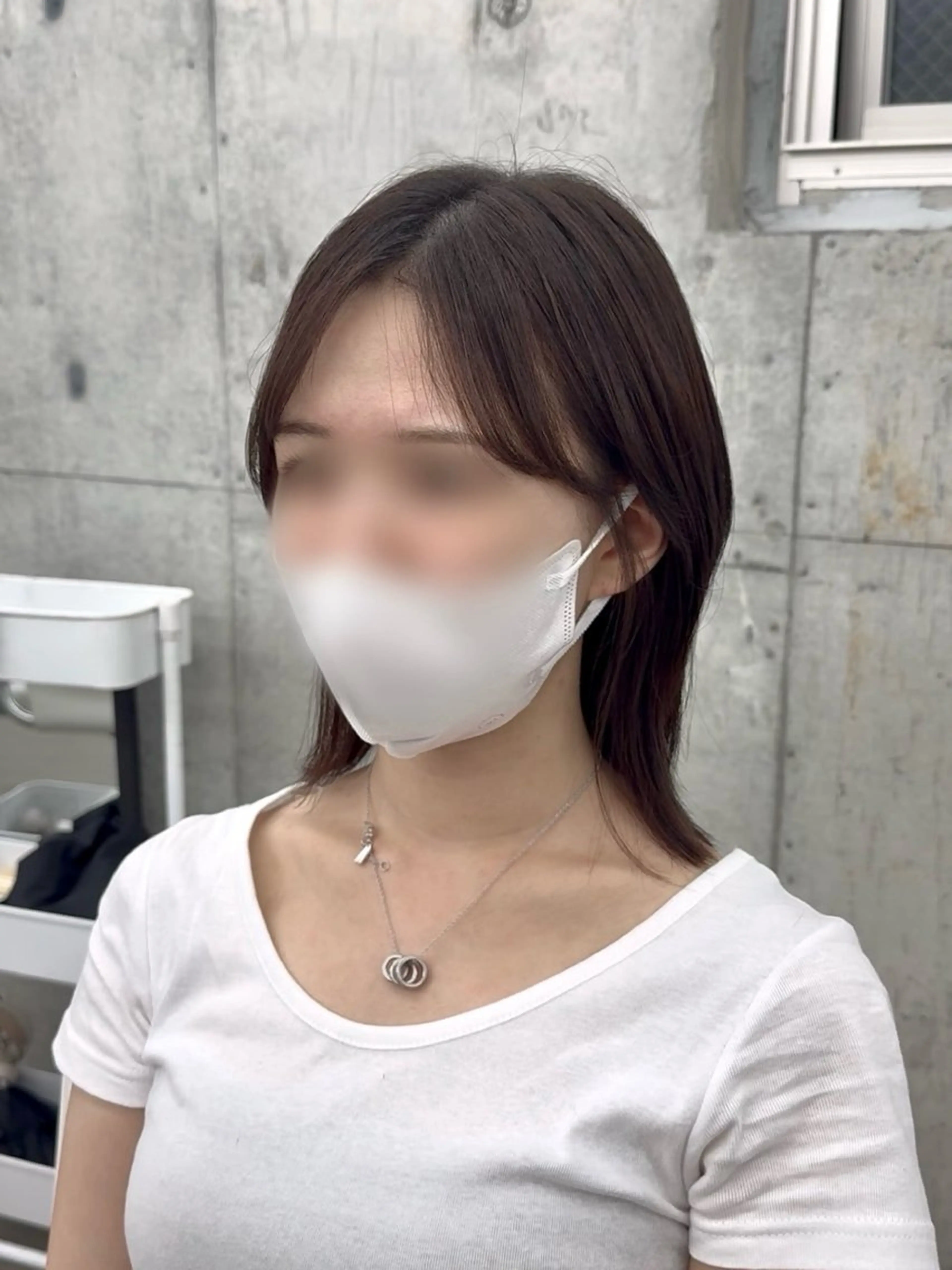 ミディアム カラー パーマ ヘアアレンジ カット トリートメント ヘアセット パク・ボミン小野リエ 韓国ハーフ🦊のその他イメージ