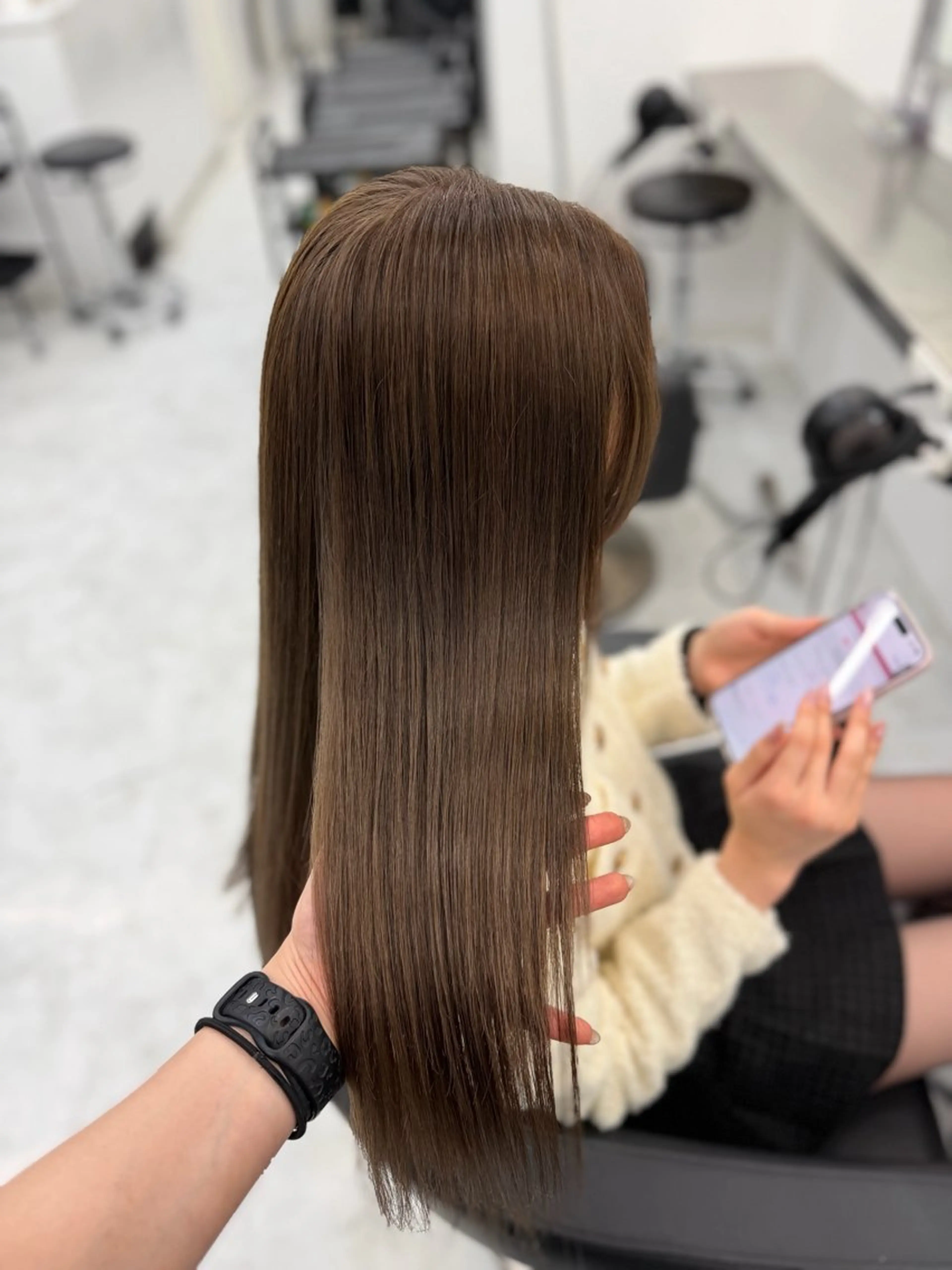 カラー ヘアカラー トリートメント 透ける透明感カラー 🎀anju/渋谷のヘアスタイル