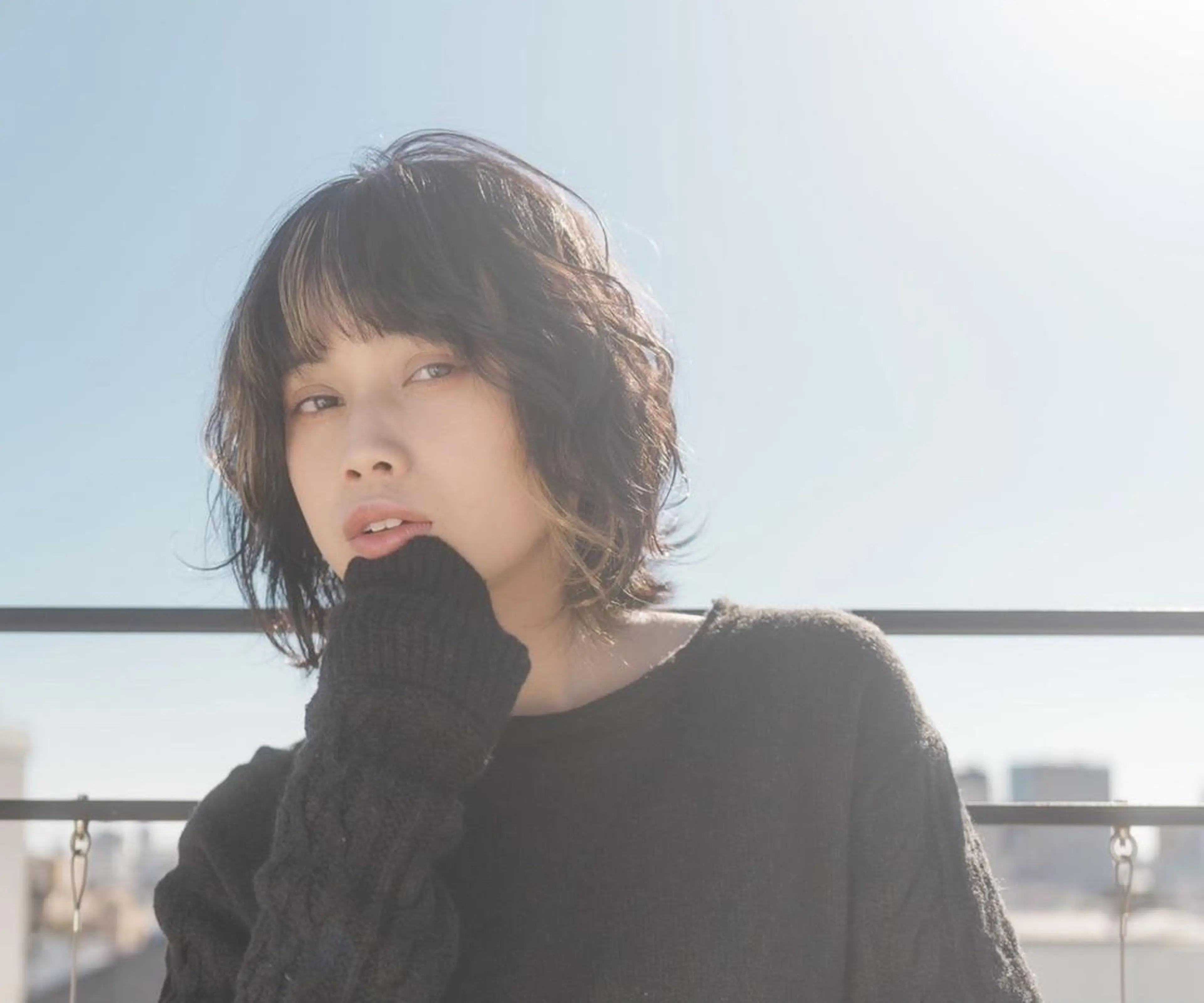 ミディアム カラー 髪質改善 ami byAbsoのヘアスタイル