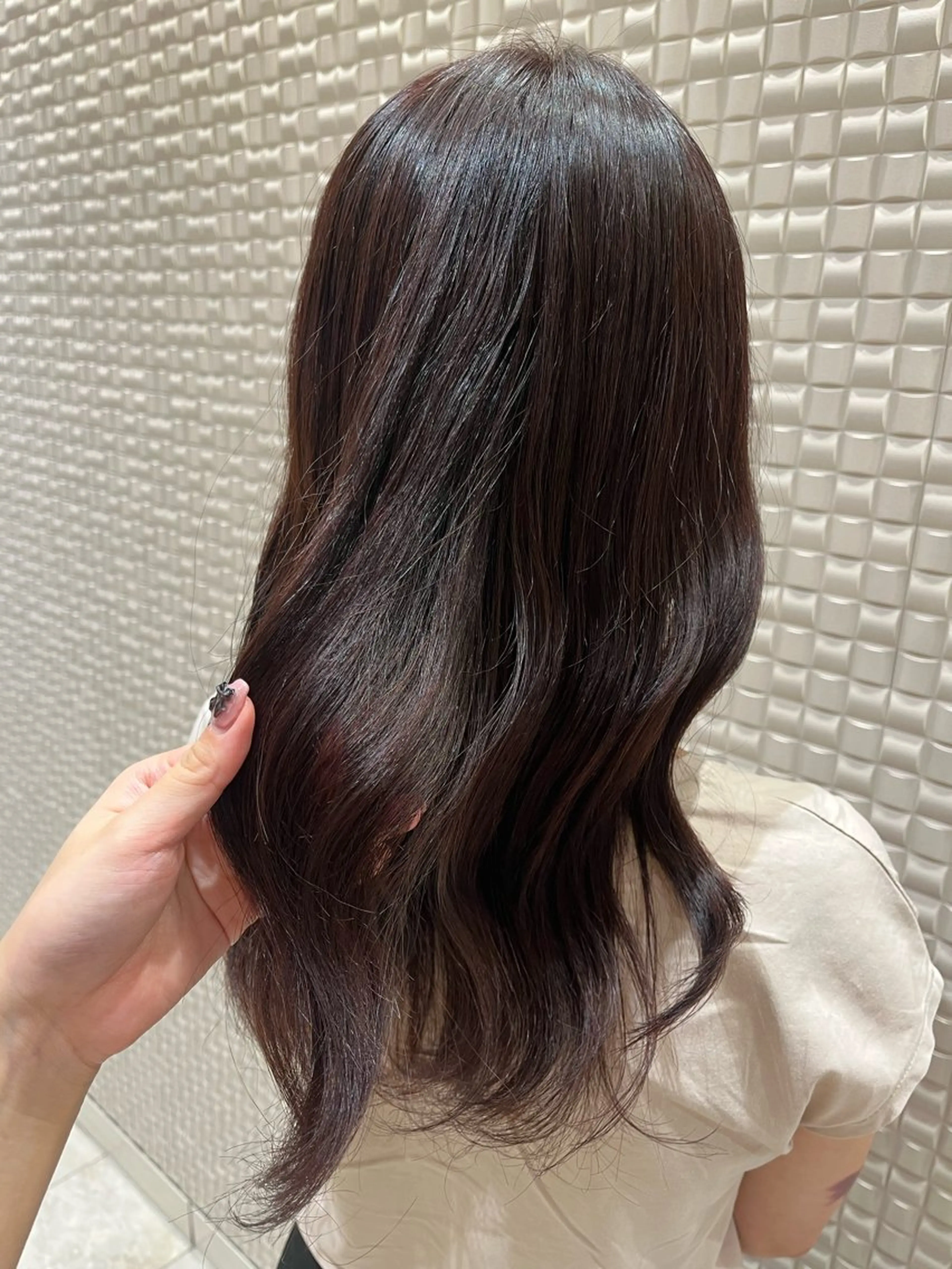 ロング ヘアカラー トリートメント ヘアセット 新宿/ 谷合 玲花のヘアスタイル