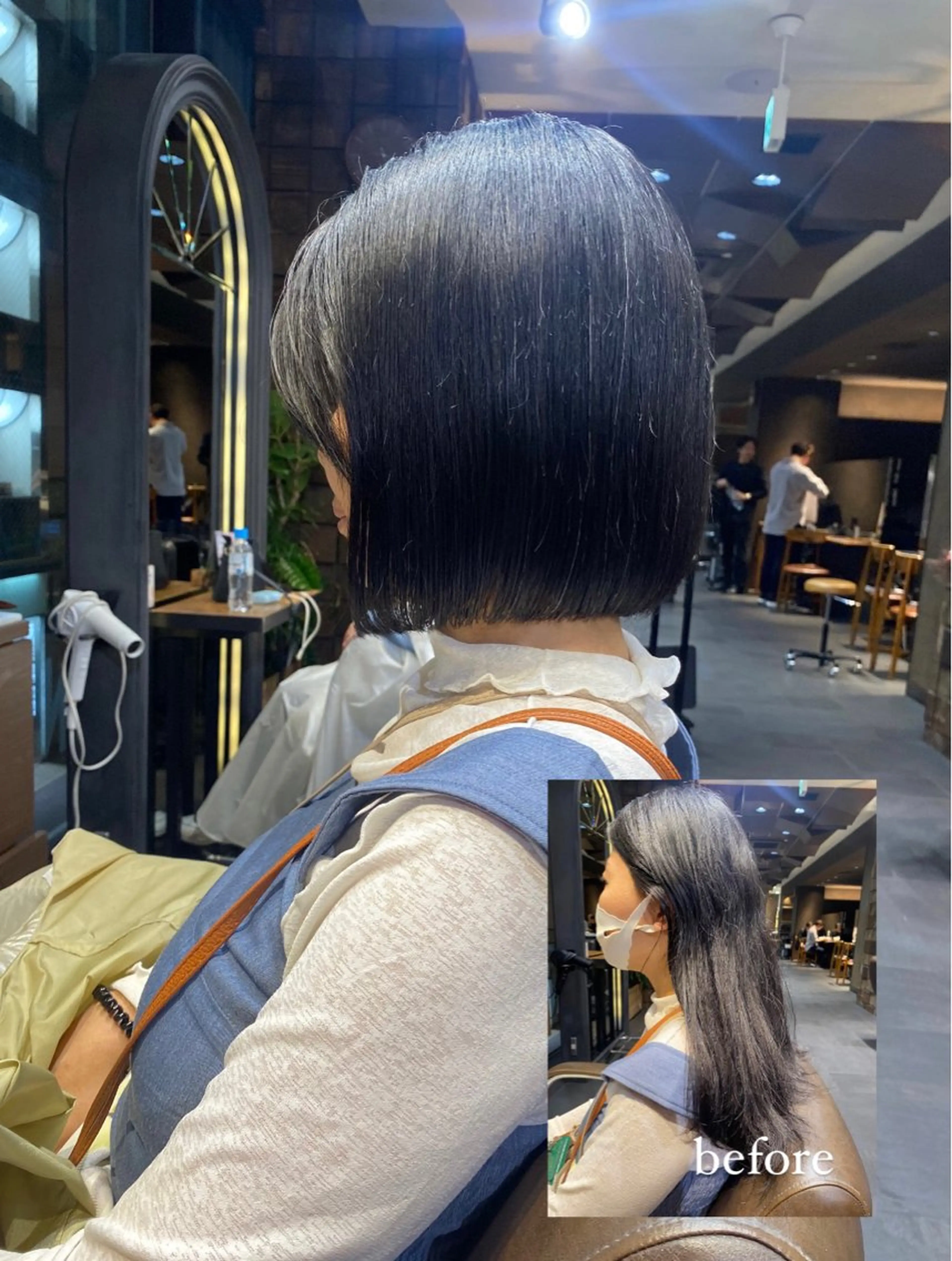 ショート ボブ カット 縮毛矯正 銀座/MINX 宇都 愛梨/似合わせカットのヘアスタイル