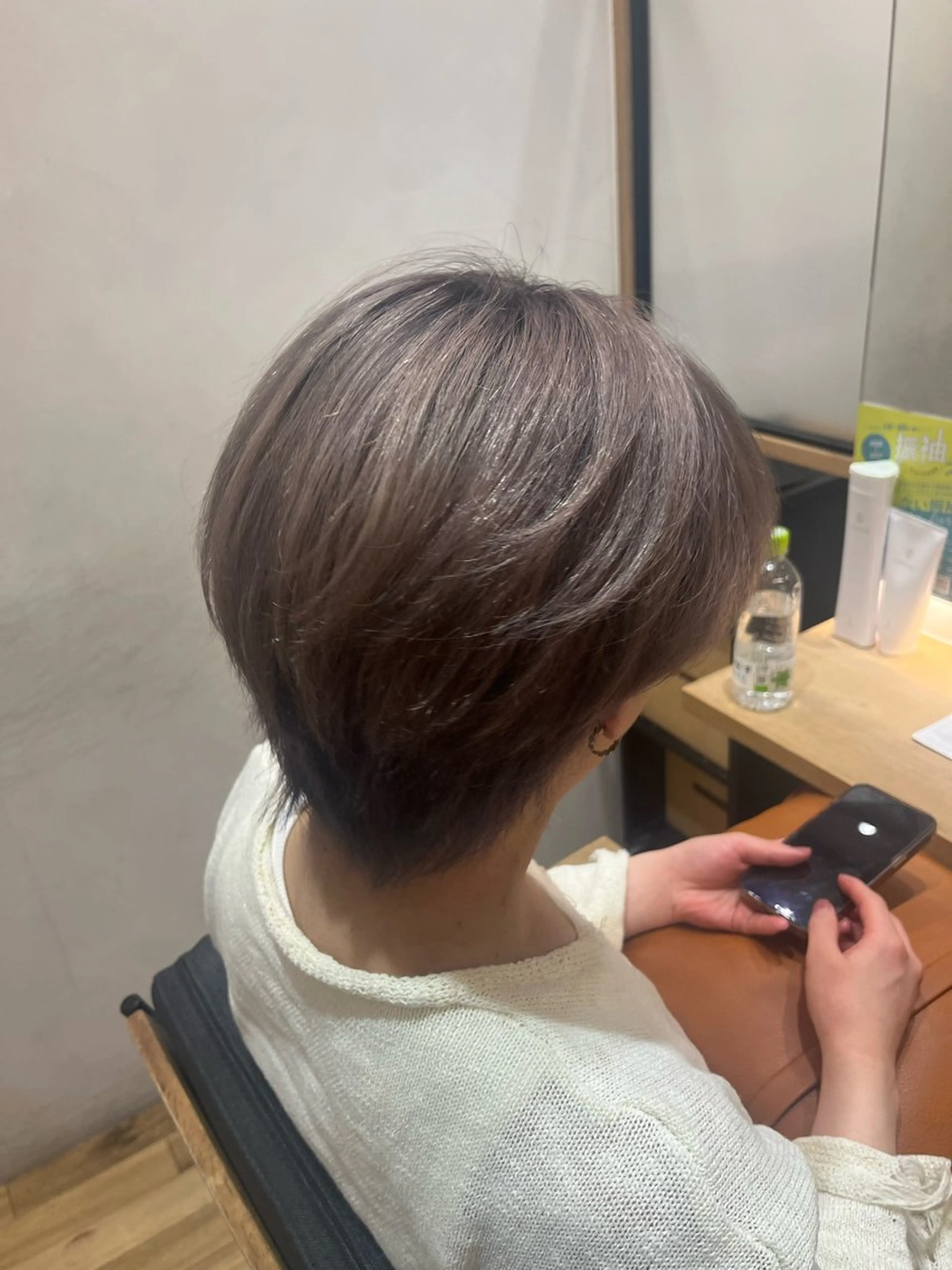 メンズ マッシュ 刈り上げ カット ヘアカラー 🟦メンズ特化🟦 たかしま　あさひのヘアスタイル