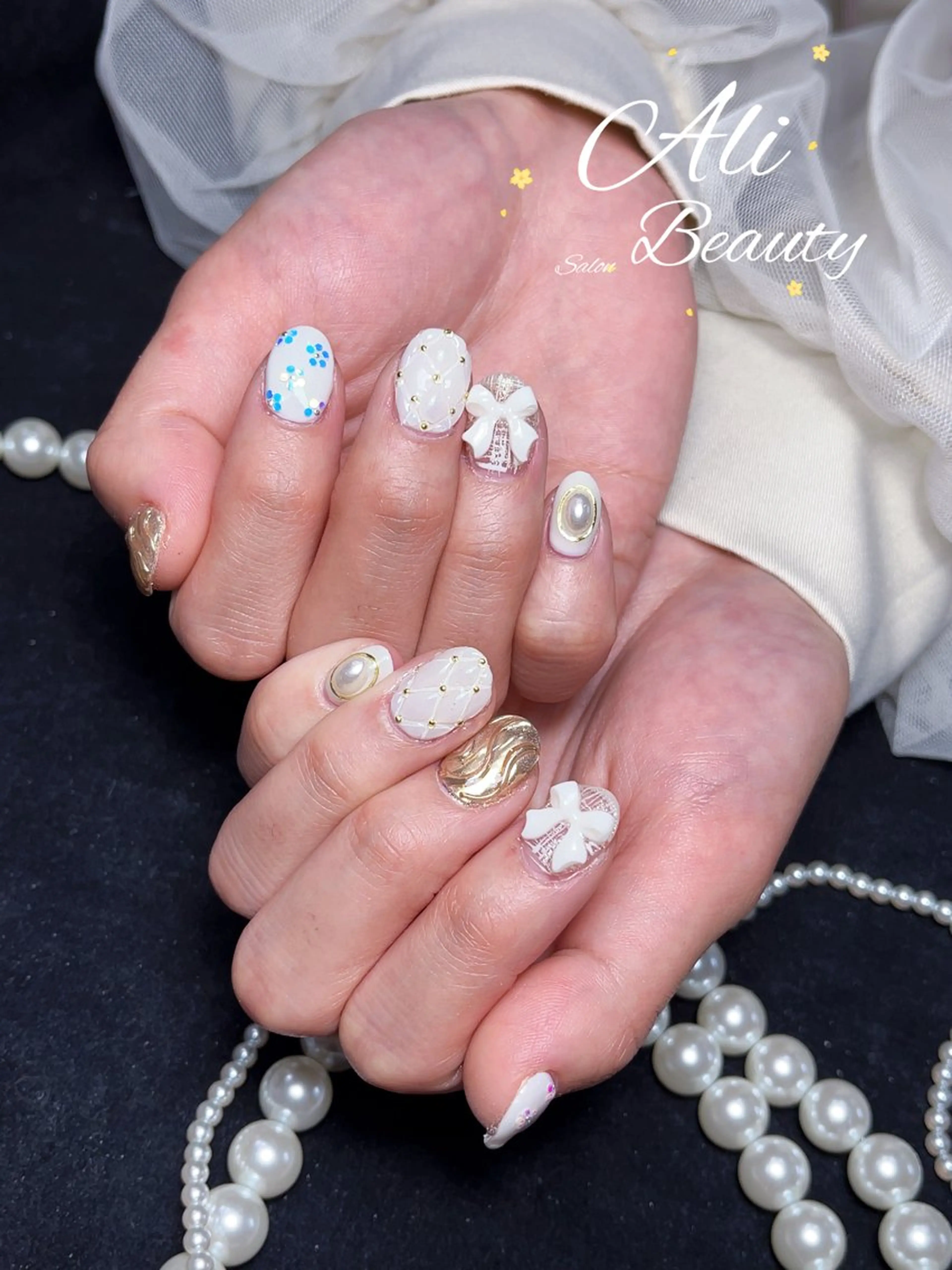 ネイル Ali 新小岩 ネイル専門のネイルデザイン