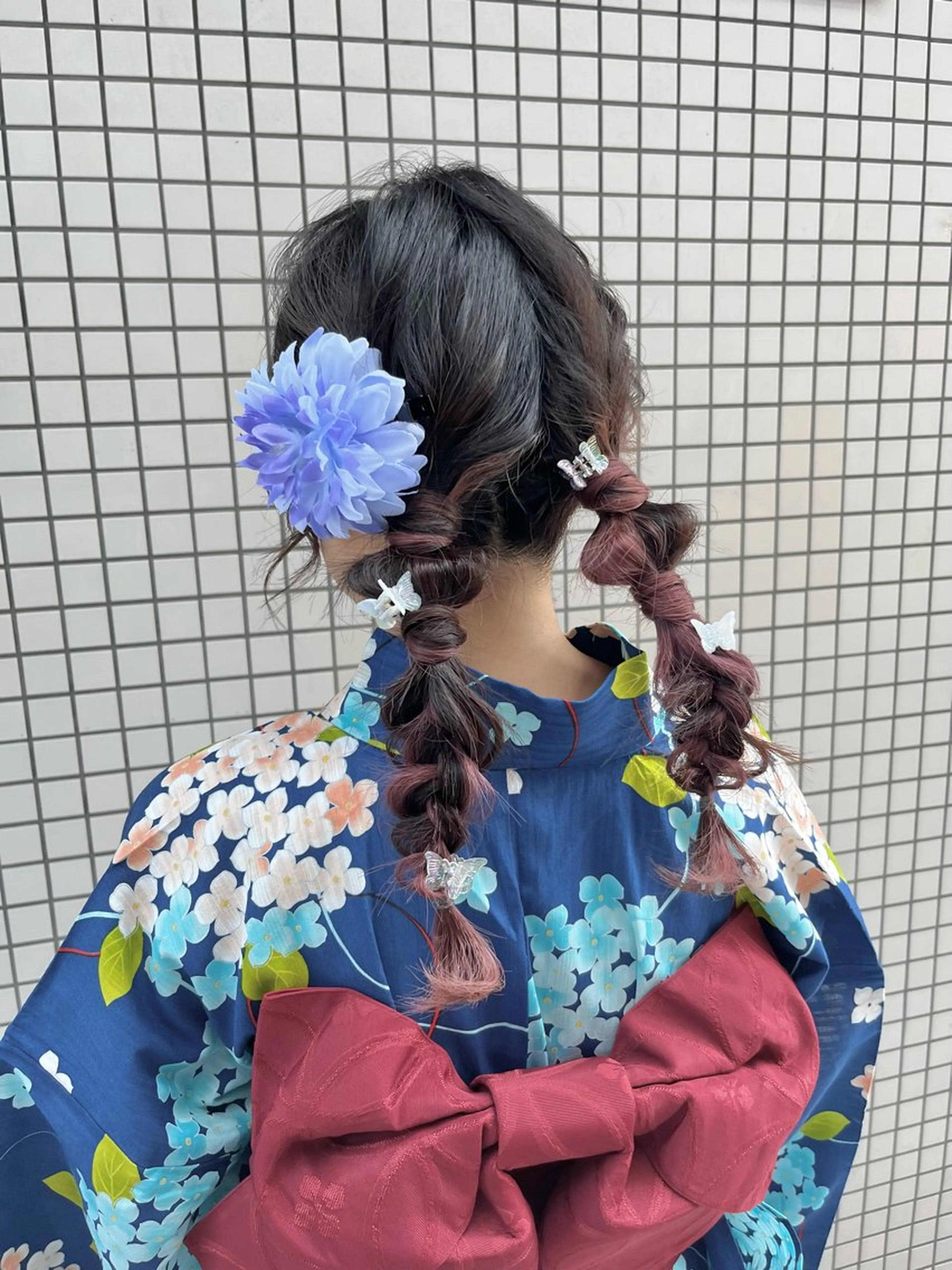 セミロング ヘアアレンジ 着付け あんざき みわのその他イメージ