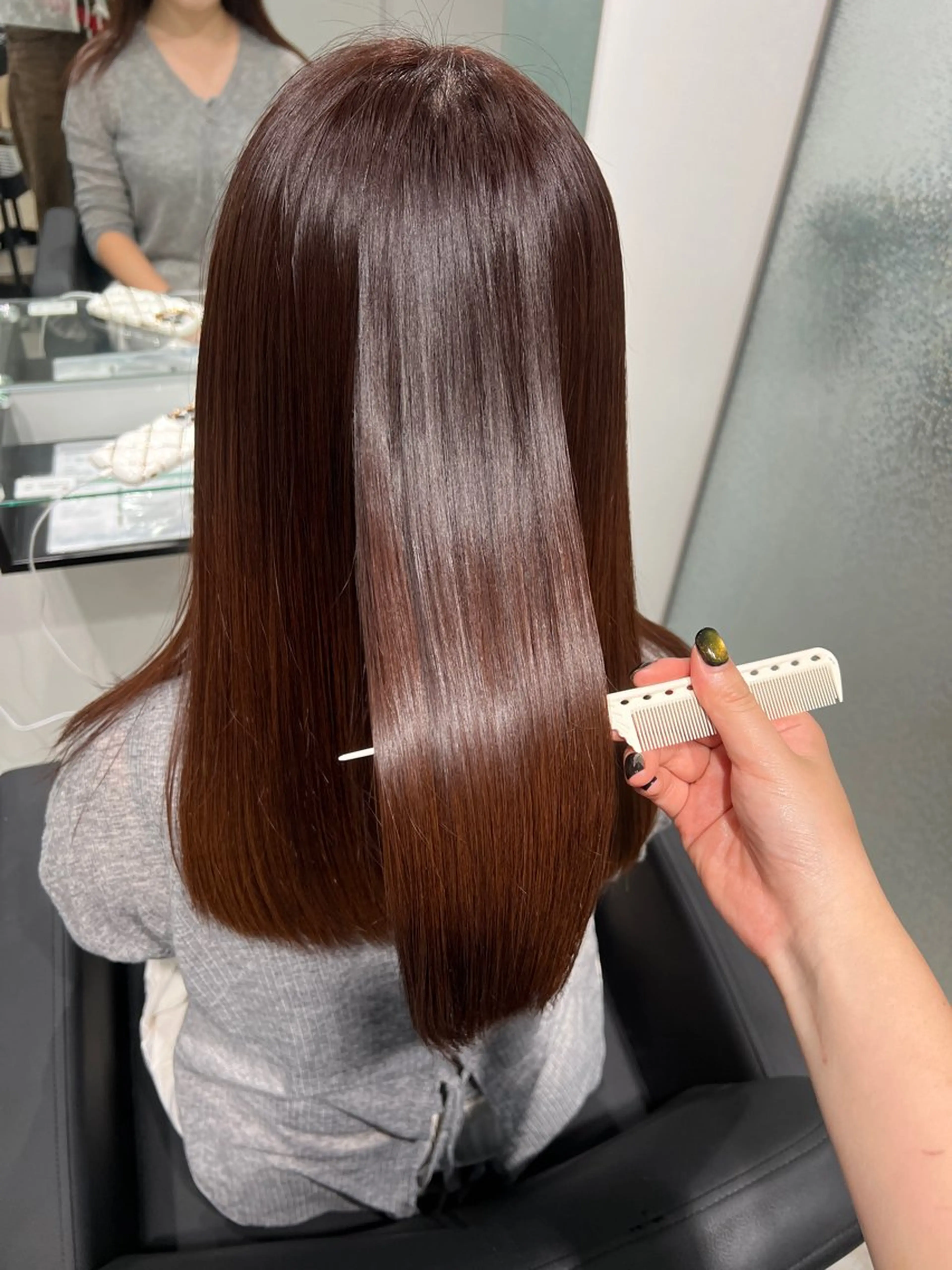ロング カラー 似合わせスタイル☁️ 堀内志茉🍀のヘアスタイル
