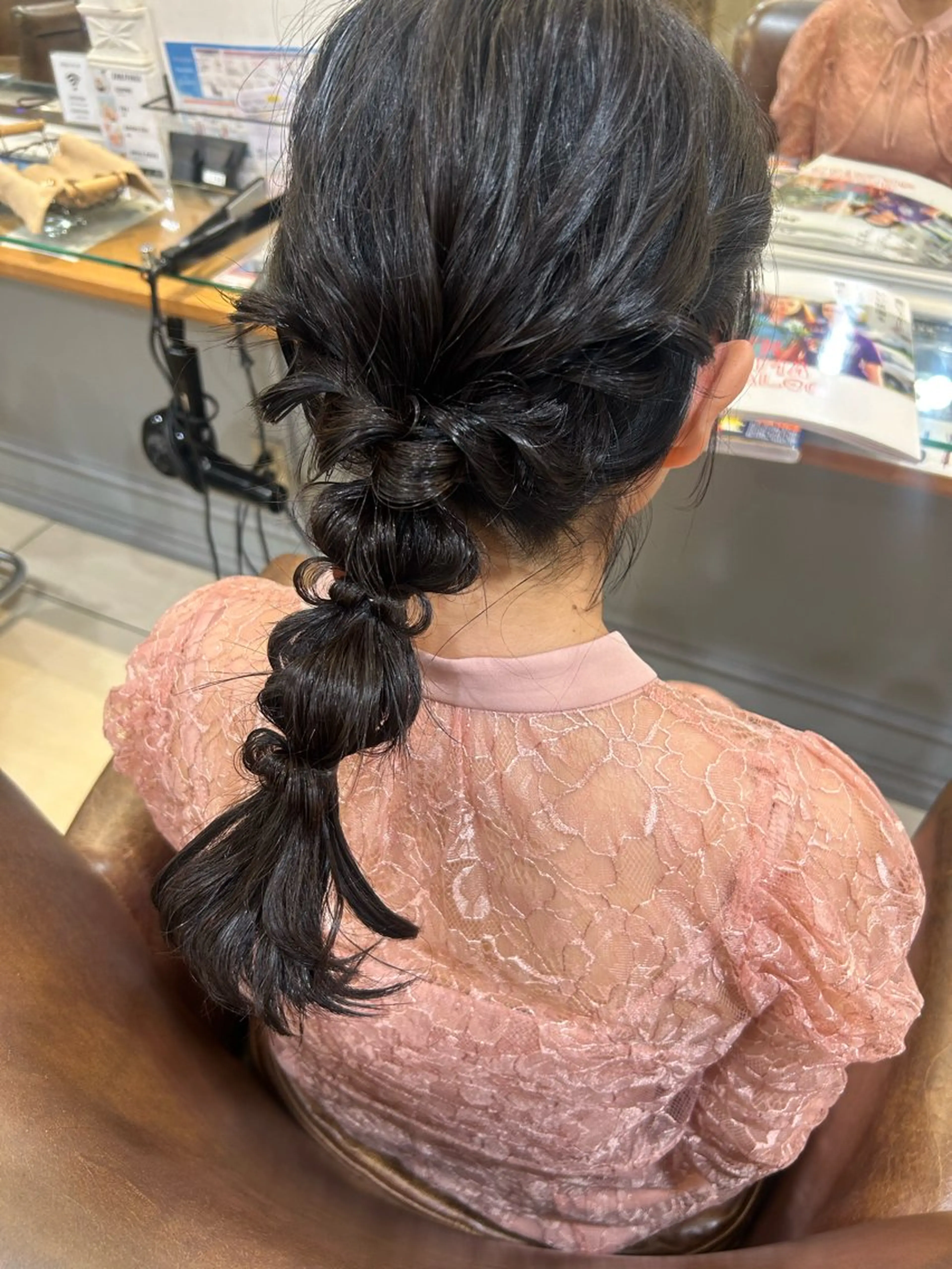 ヘアアレンジ 韓国ヘアー🇰🇷 MIWAのヘアスタイル