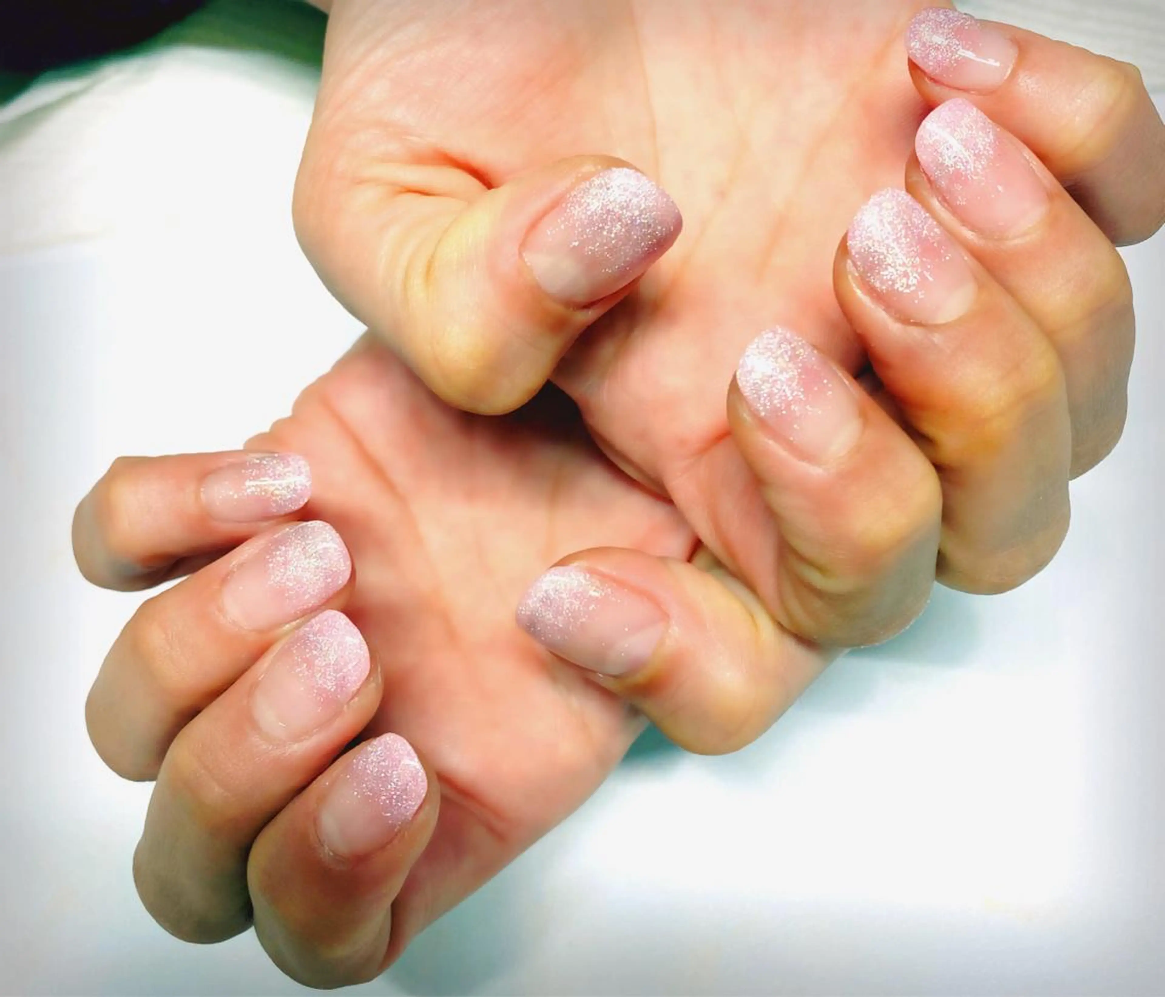 ネイル ラメ(グリッター) スカルプネイル AlohaKapi Kazueのネイルデザイン