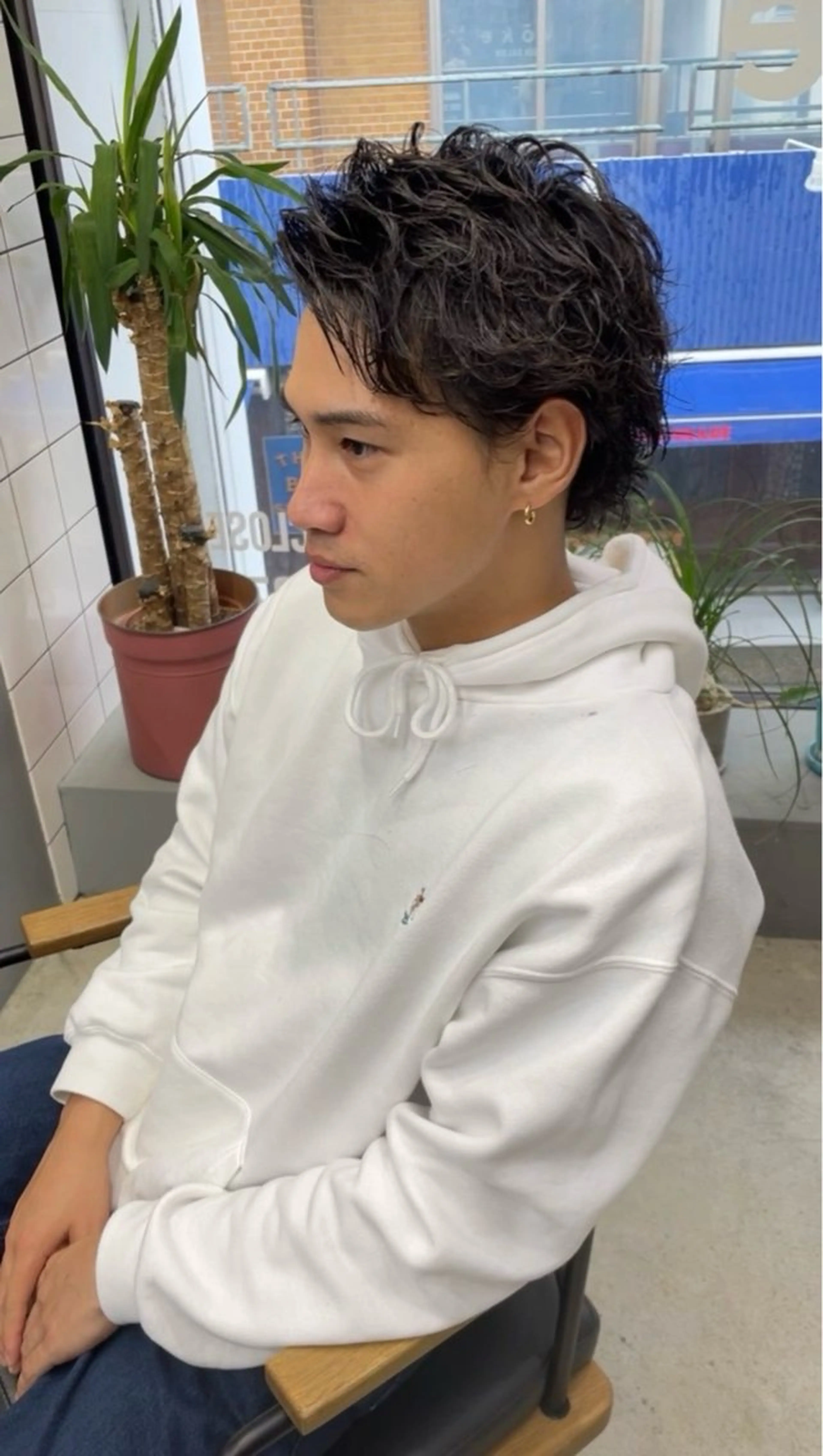 ショート パーマ メンズ メンズ専門サロン wokeのヘアスタイル