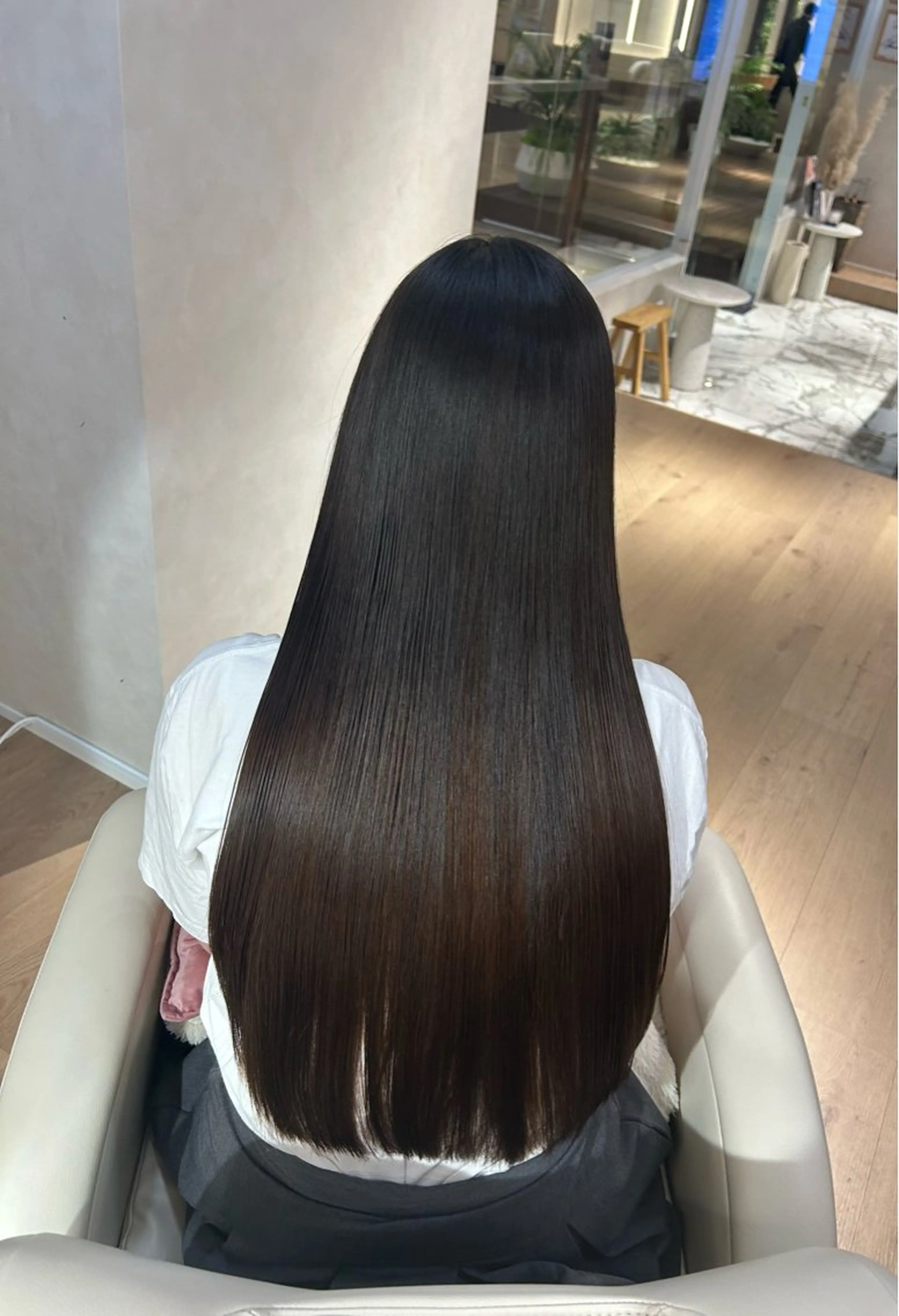 ロング パーマ ストレートパーマ Hotaru/梅田 /茶屋町のヘアスタイル