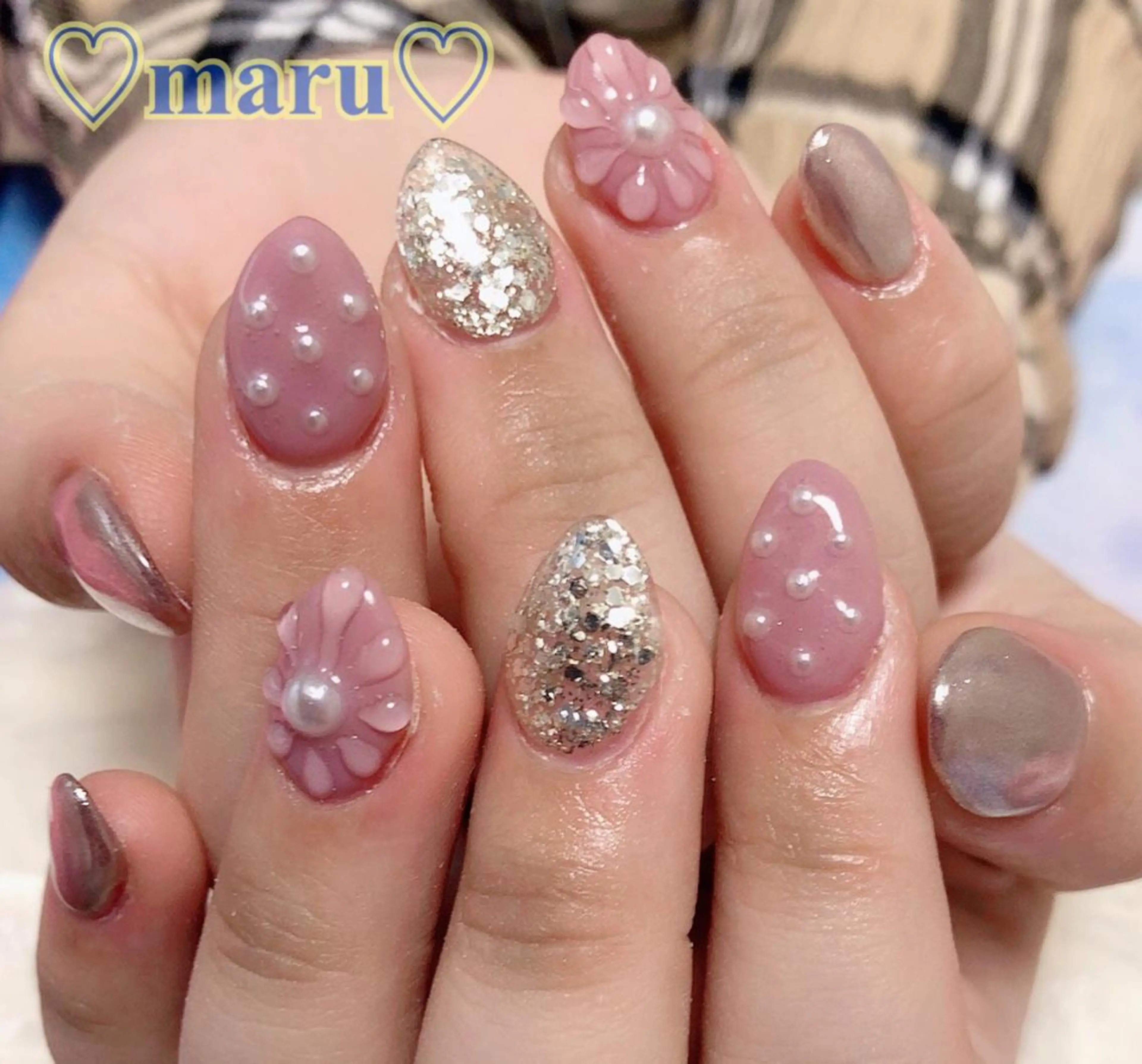 ネイル ハンドネイル フットネイル まるみ♡7/1〜値上 げ致します(>_<)のその他イメージ