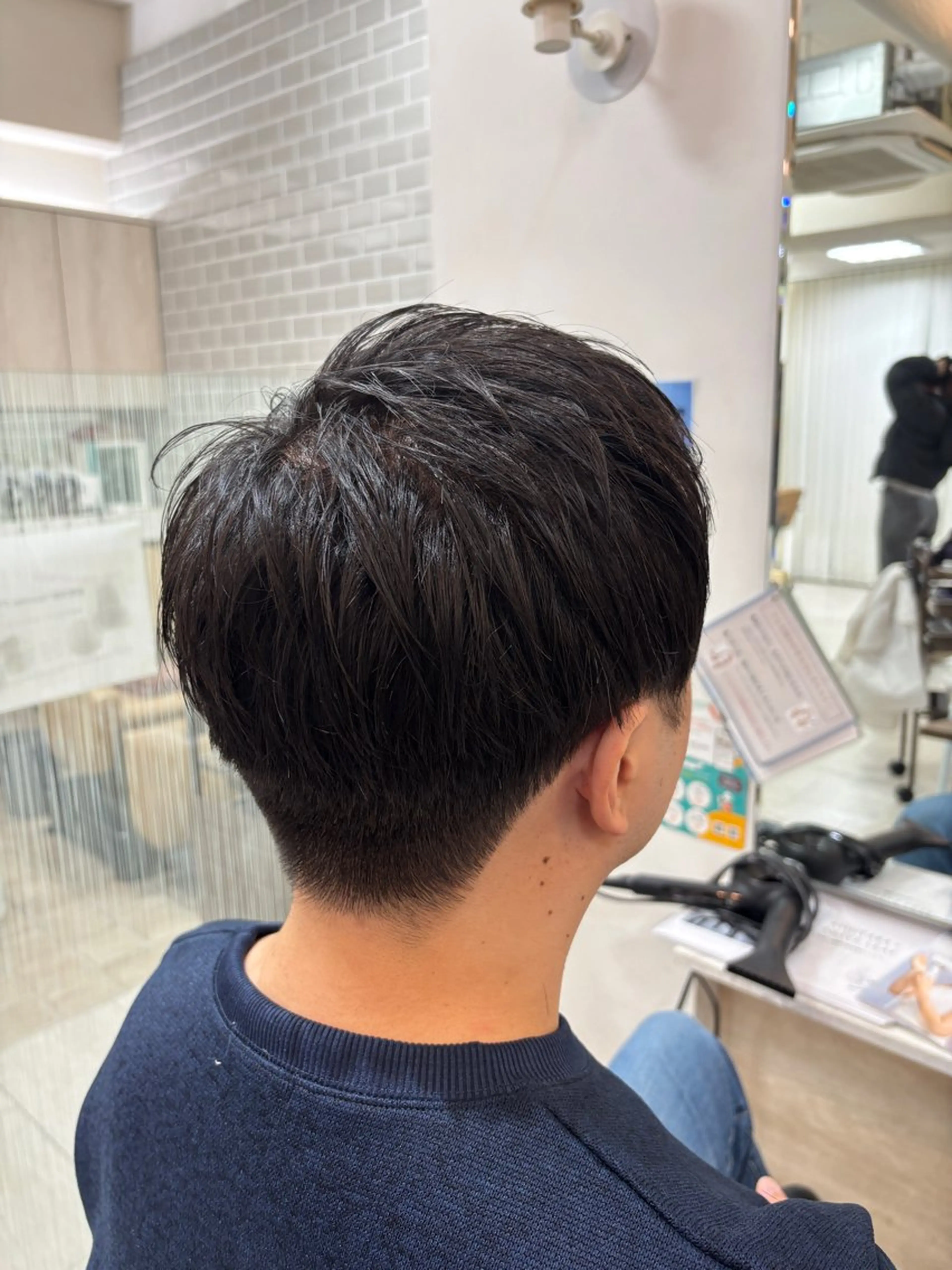 【ミニモ限定！】メンズカット＋使い切りタイプのシャンプートリートメントプレゼント！の写真